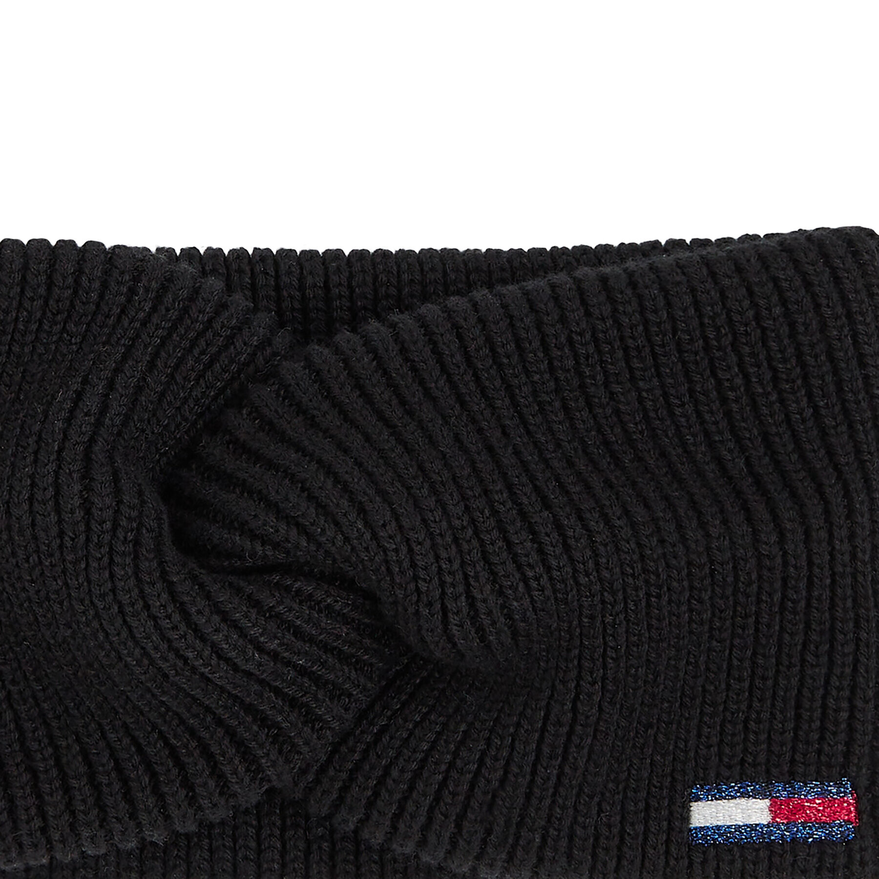 Tommy Jeans Textilná čelenka Tjw Flag Headband AW0AW15475 Čierna - Pepit.sk