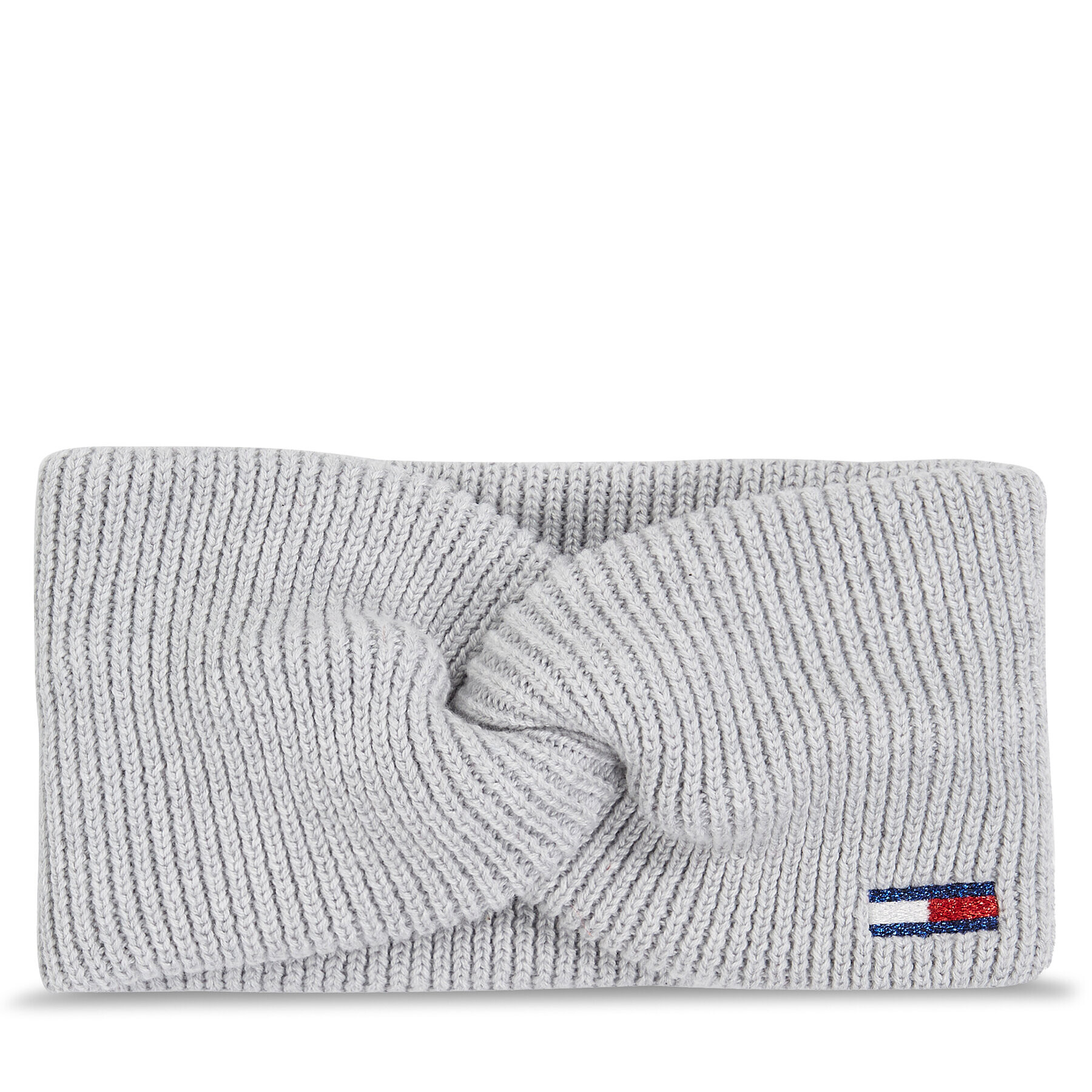 Tommy Jeans Textilná čelenka Tjw Flag Headband AW0AW15475 Sivá - Pepit.sk