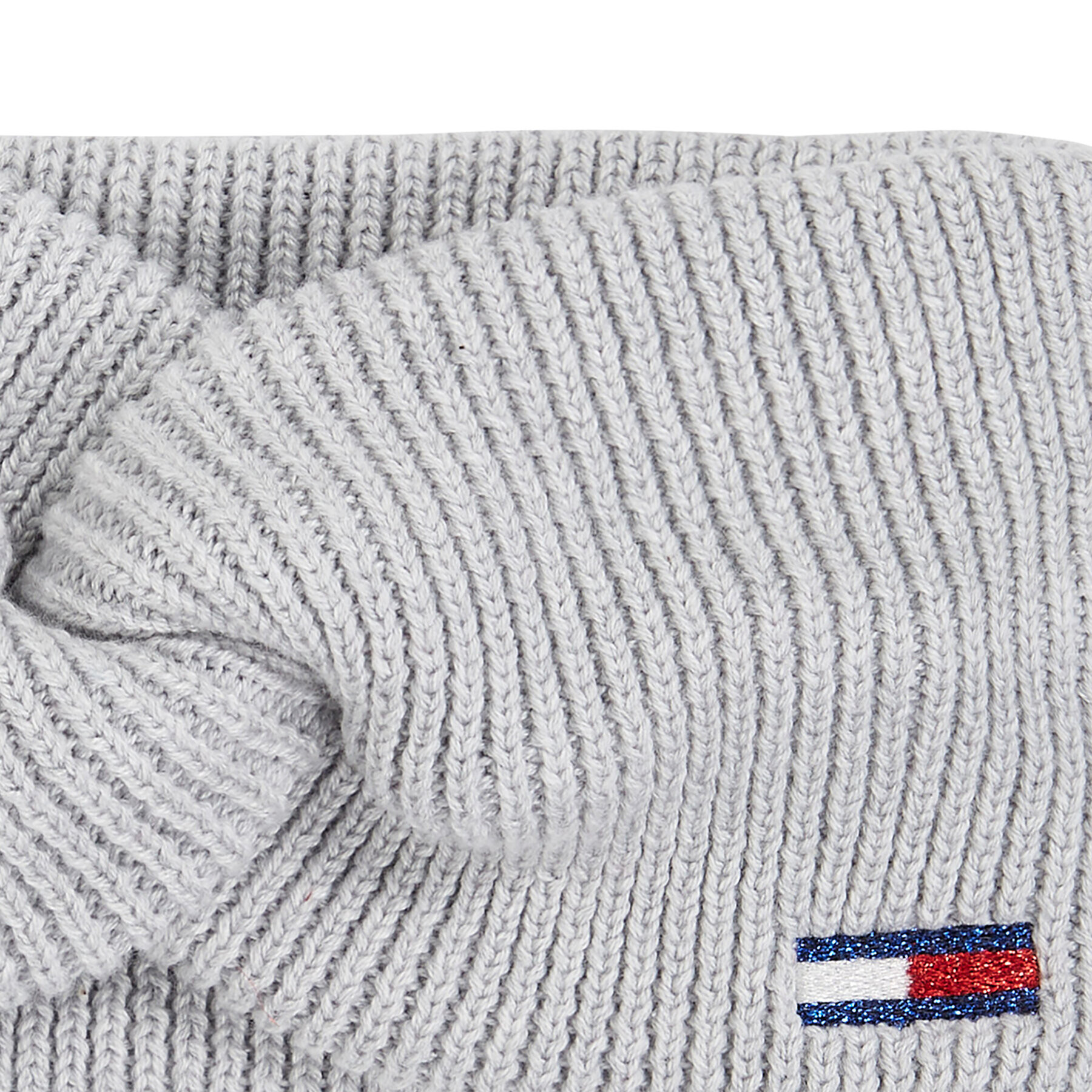 Tommy Jeans Textilná čelenka Tjw Flag Headband AW0AW15475 Sivá - Pepit.sk