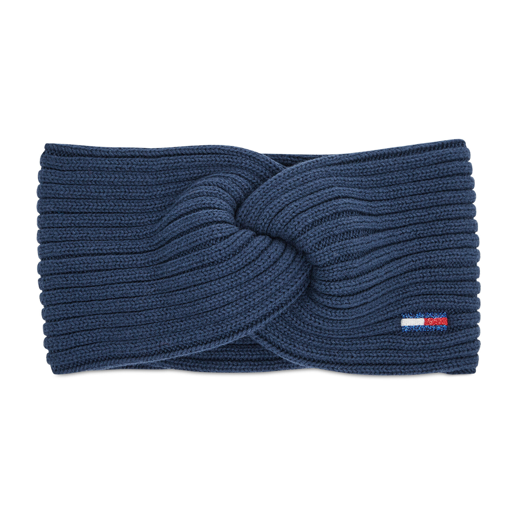 Tommy Jeans Textilná čelenka Twj Ess Flag Headband AW0AW10706 Tmavomodrá - Pepit.sk