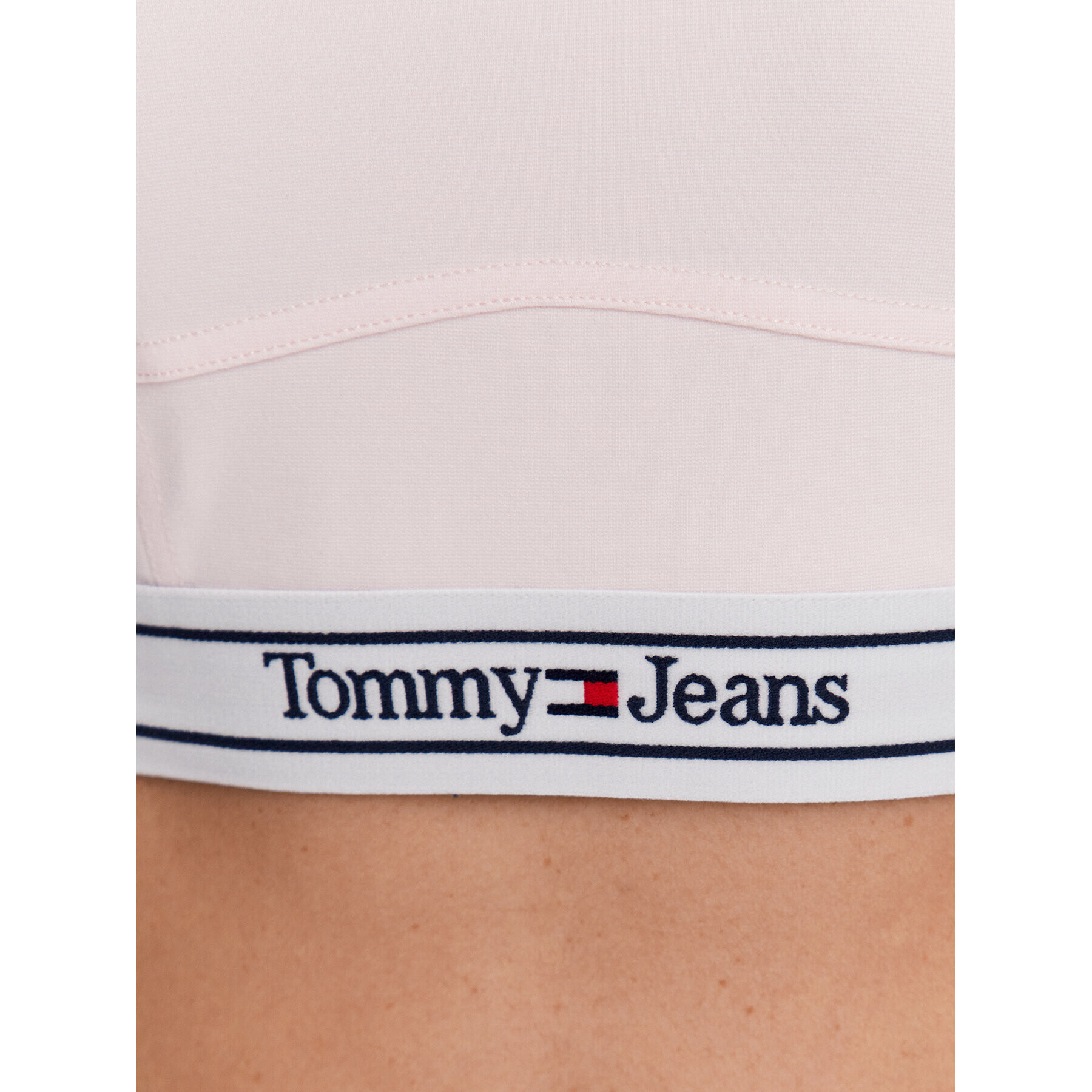 Tommy Jeans Top DW0DW15300 Ružová Slim Fit - Pepit.sk