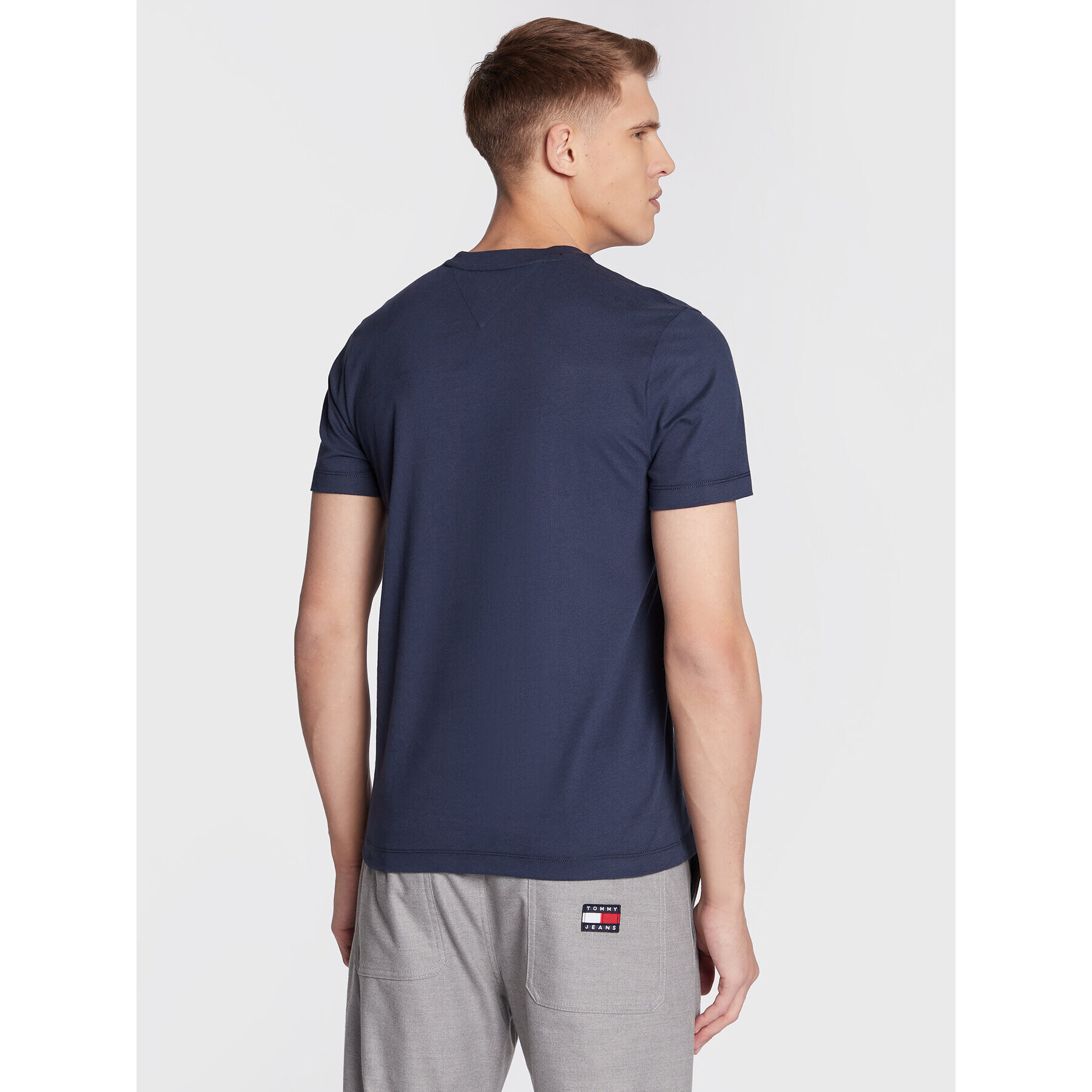 Tommy Jeans Tričko Branded Pocket DM0DM11441 Tmavomodrá Regular Fit - Pepit.sk