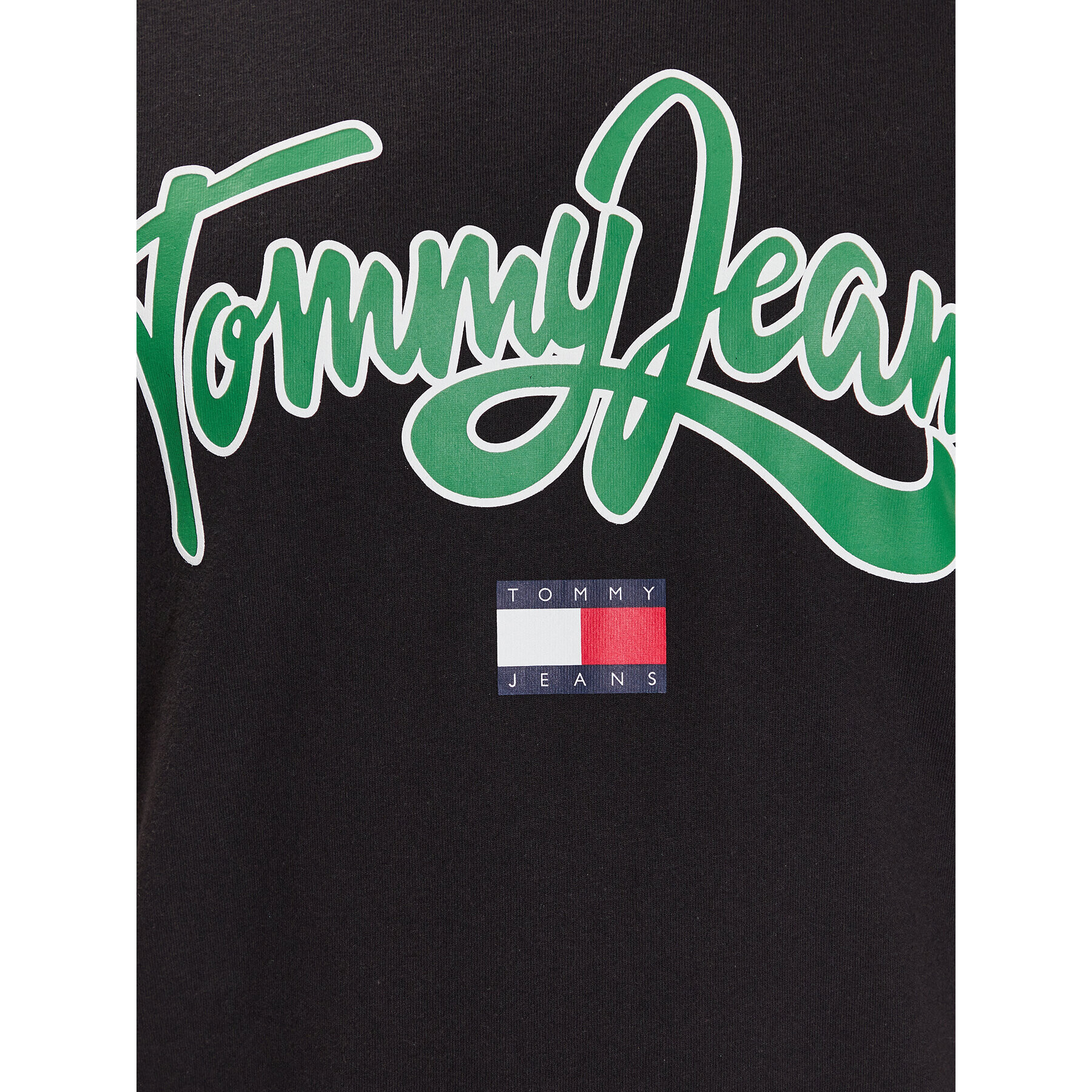 Tommy Jeans Tričko College Pop DM0DM16403 Čierna Regular Fit - Pepit.sk