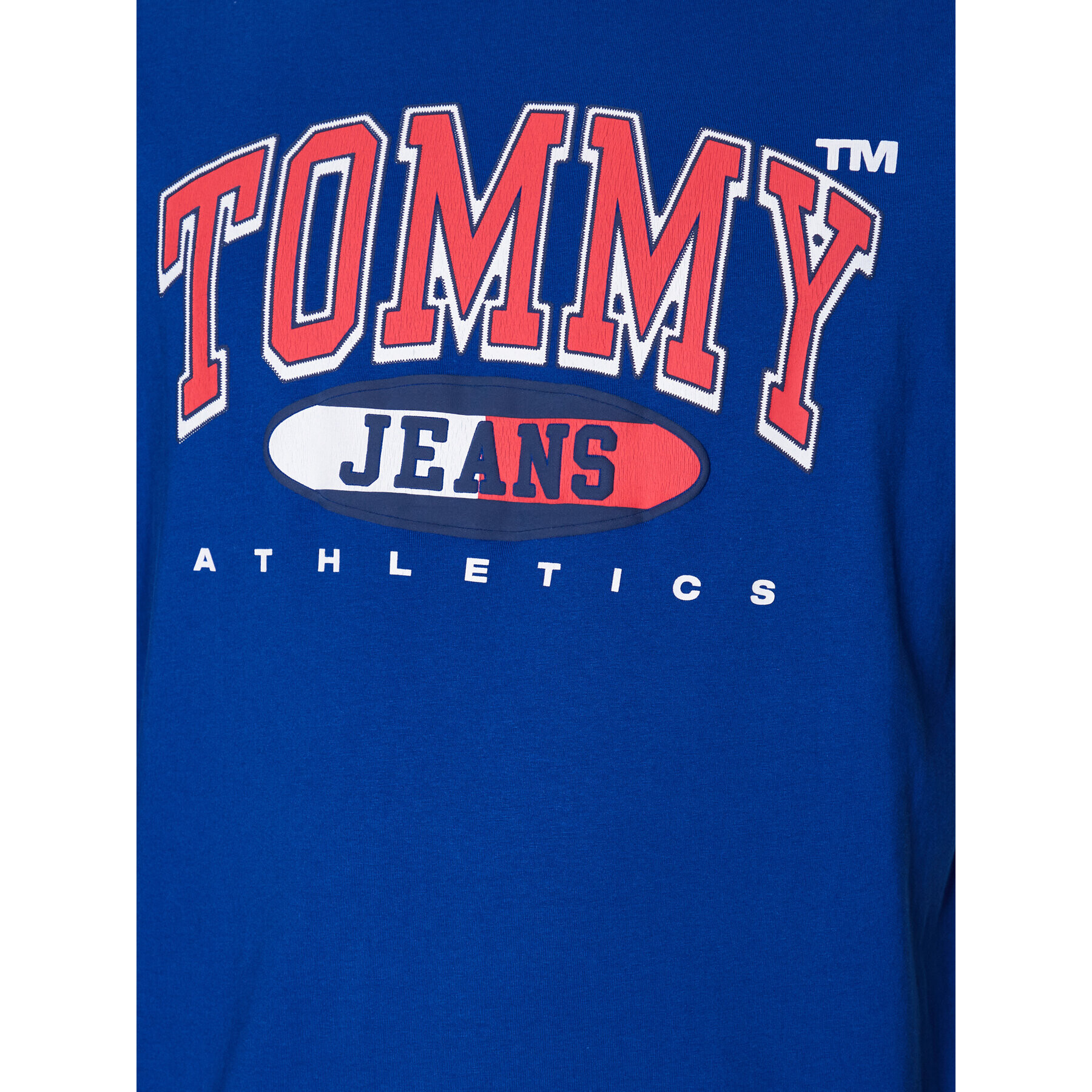 Tommy Jeans Tričko DM0DM16407 Modrá Relaxed Fit - Pepit.sk