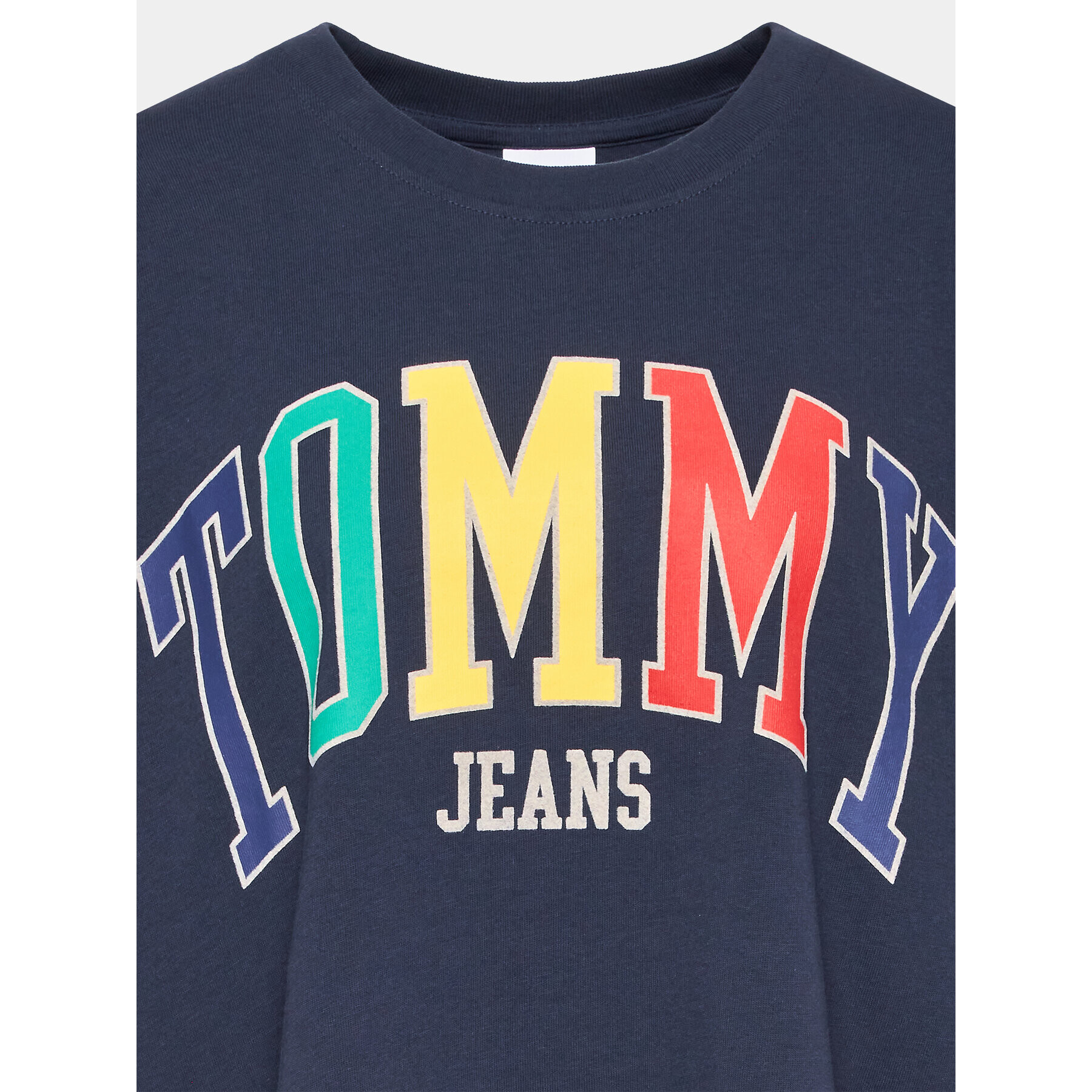 Tommy Jeans Tričko DW0DW15694 Tmavomodrá Relaxed Fit - Pepit.sk