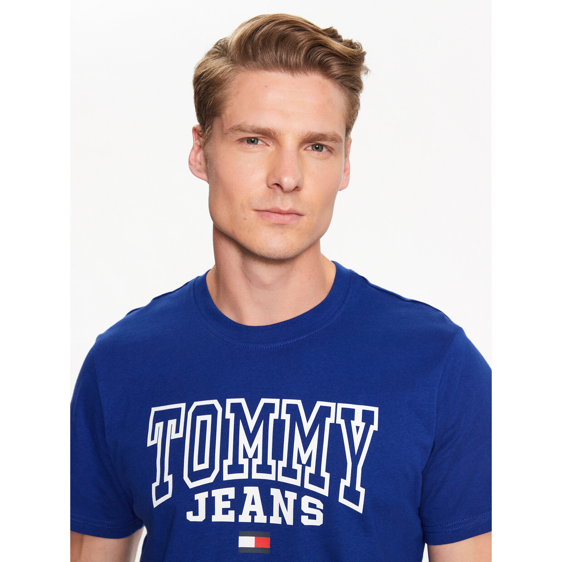 Tommy Jeans Tričko Entry Graphic DM0DM16831 Tmavomodrá Regular Fit - Pepit.sk