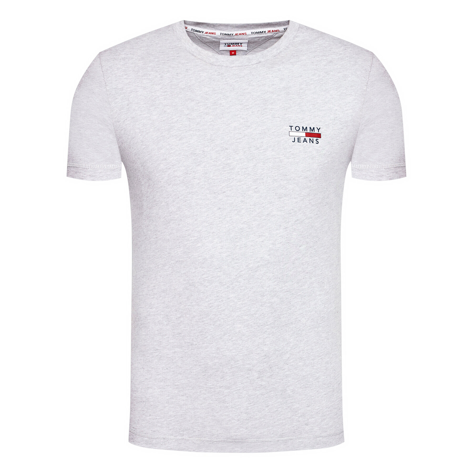 Tommy Jeans Tričko Tjm chest Logo Tee DM0DM10099 Sivá Regular Fit - Pepit.sk