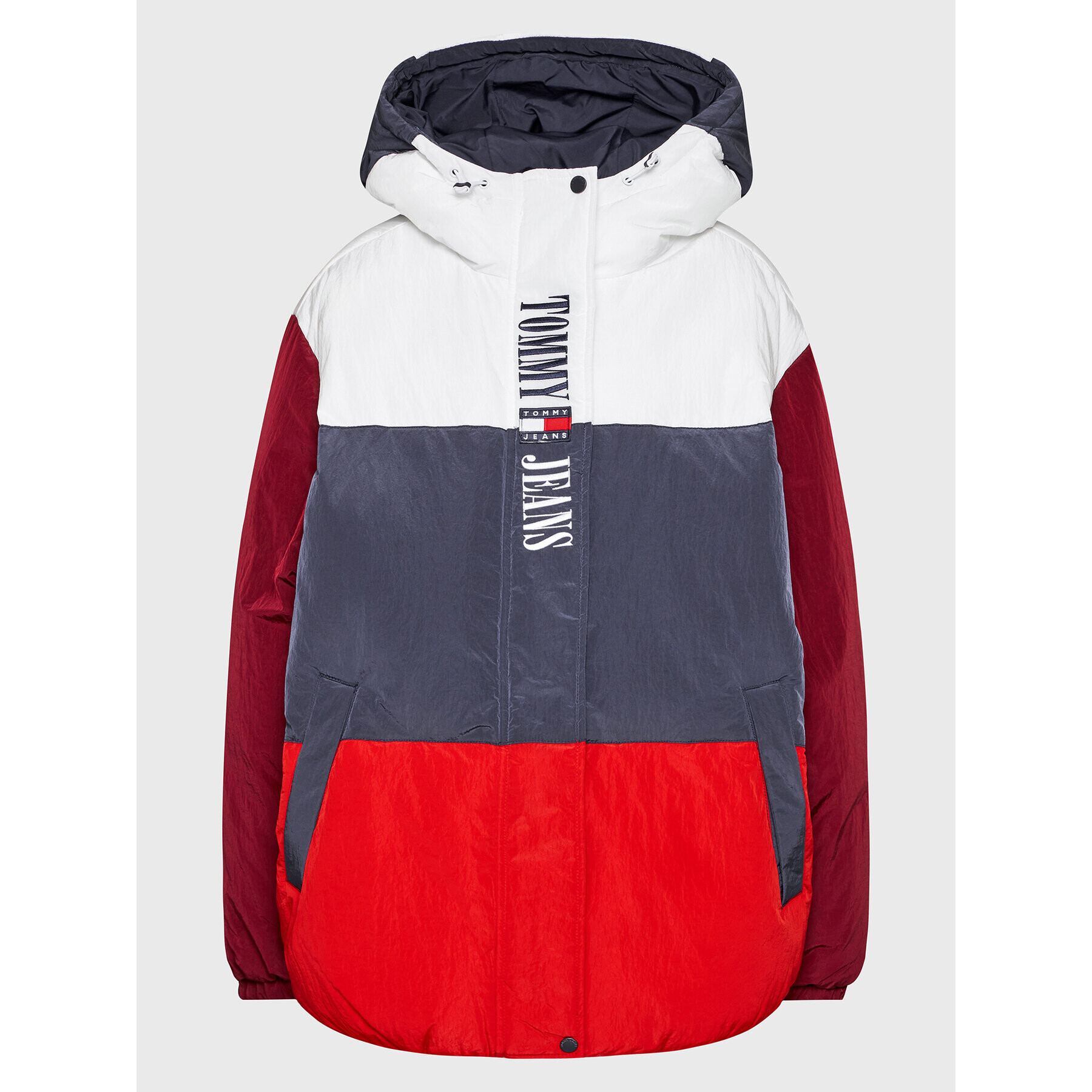 Tommy Jeans Vatovaná bunda Archive DW0DW14475 Farebná Oversize - Pepit.sk