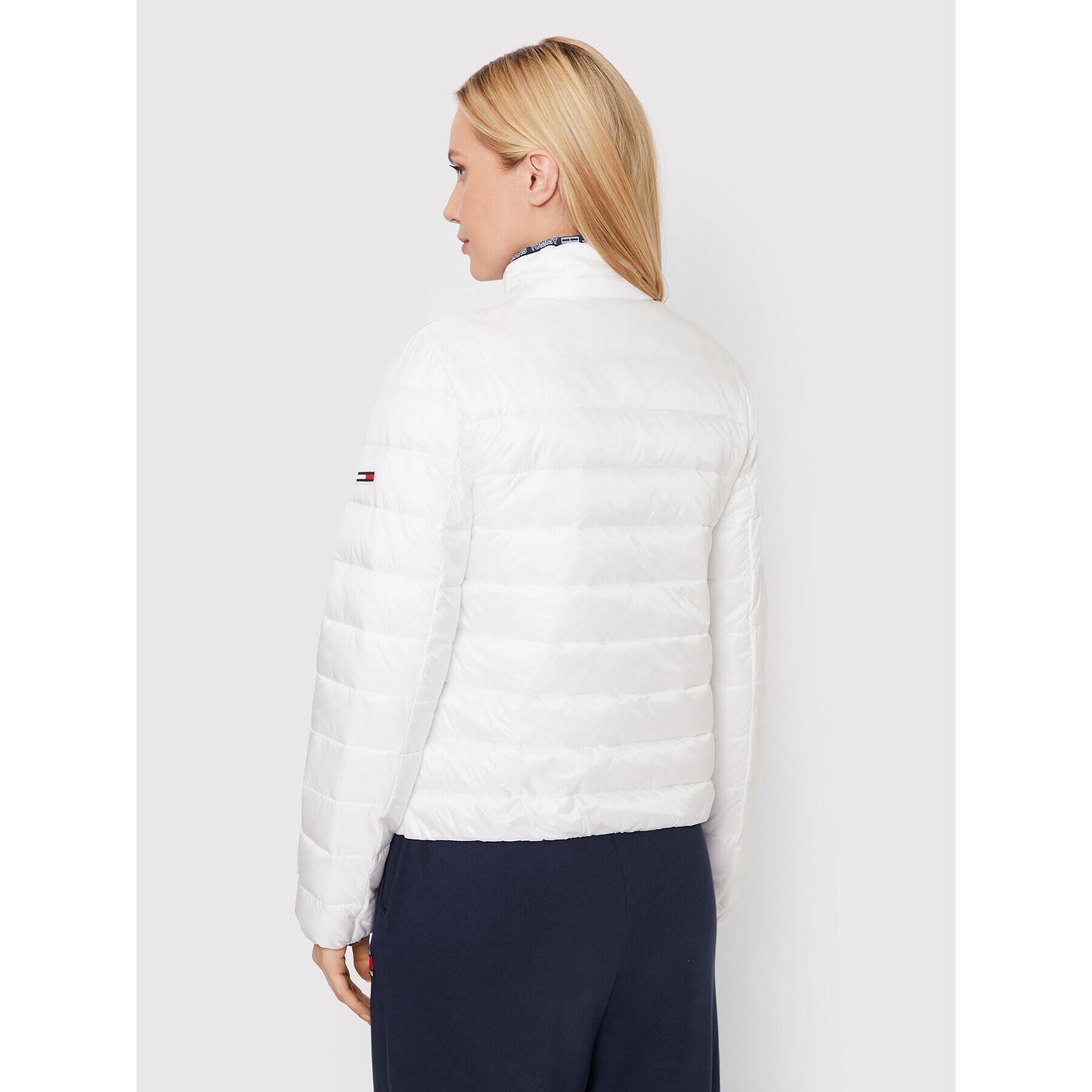 Tommy Jeans Vatovaná bunda Quilted DW0DW12930 Biela Regular Fit - Pepit.sk