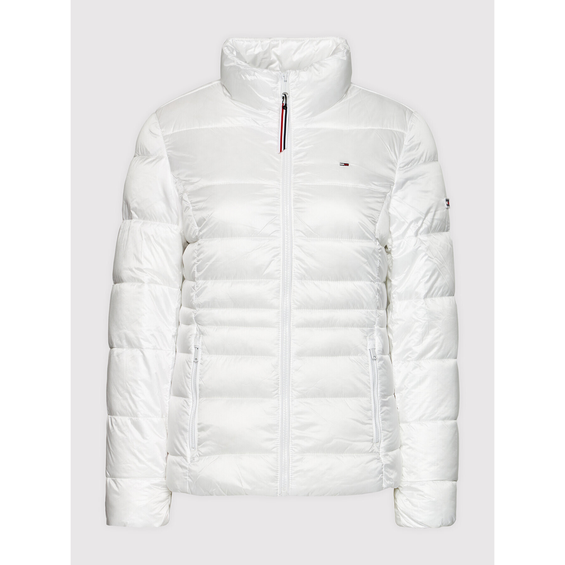 Tommy Jeans Vatovaná bunda Quilted Tape Detail DW0DW09340 Biela Regular Fit - Pepit.sk