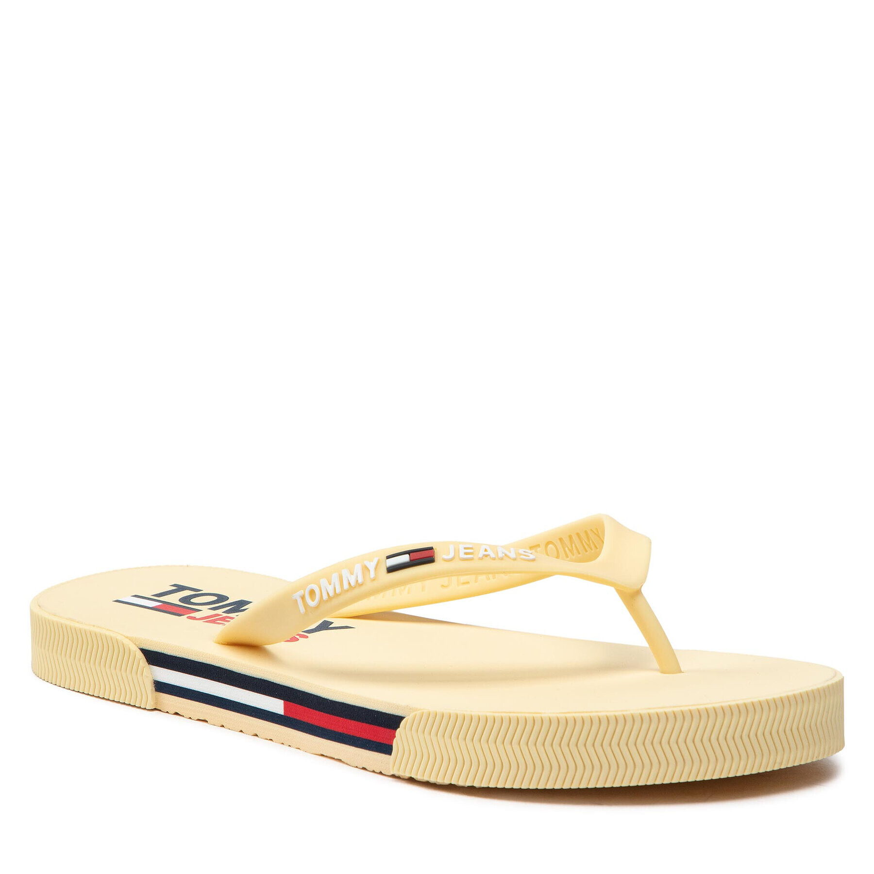 Tommy Jeans Žabky Flag Tommy Jeanns Beach Sandal EN0EN01855 Žltá - Pepit.sk