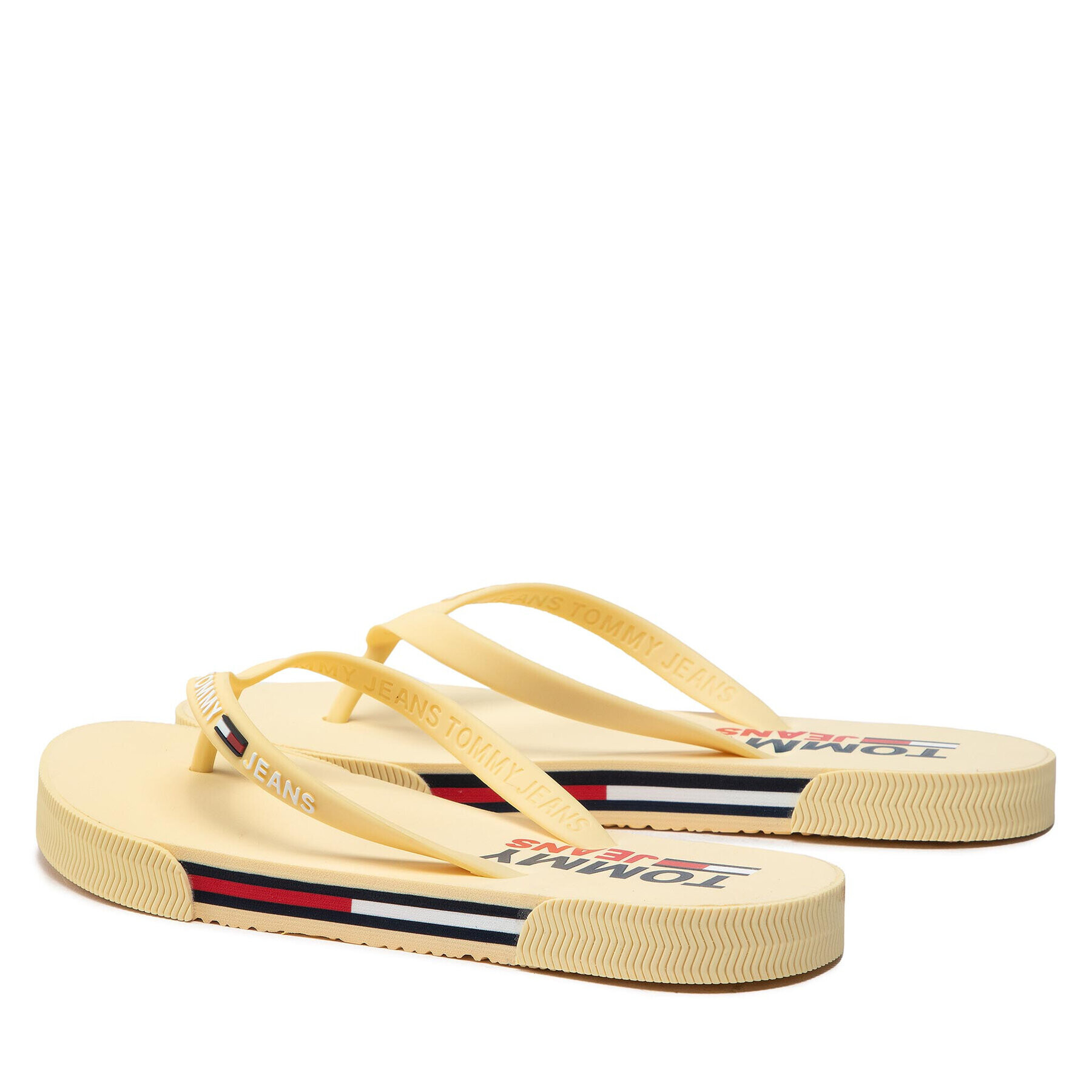 Tommy Jeans Žabky Flag Tommy Jeanns Beach Sandal EN0EN01855 Žltá - Pepit.sk