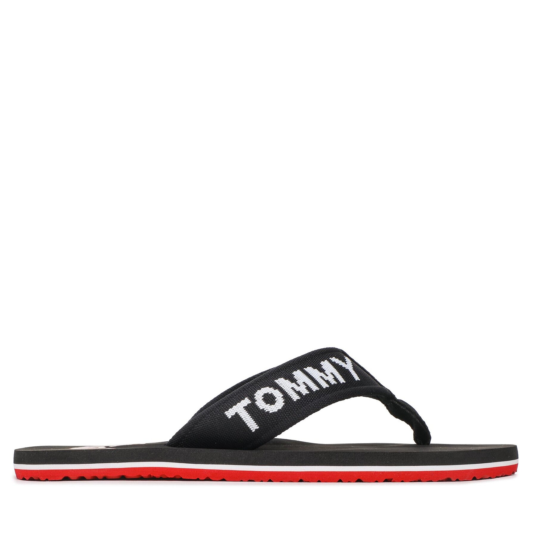 Tommy Jeans Žabky Flip Flop Logo Tape EM0EM01147 Čierna - Pepit.sk