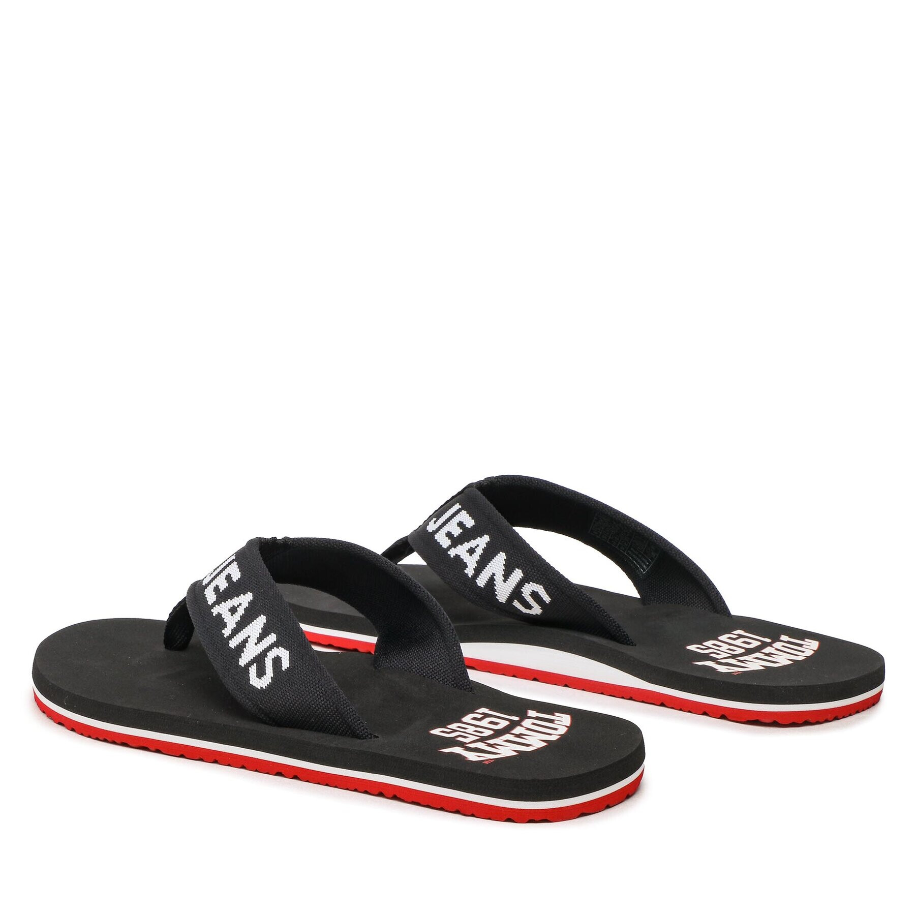 Tommy Jeans Žabky Flip Flop Logo Tape EM0EM01147 Čierna - Pepit.sk