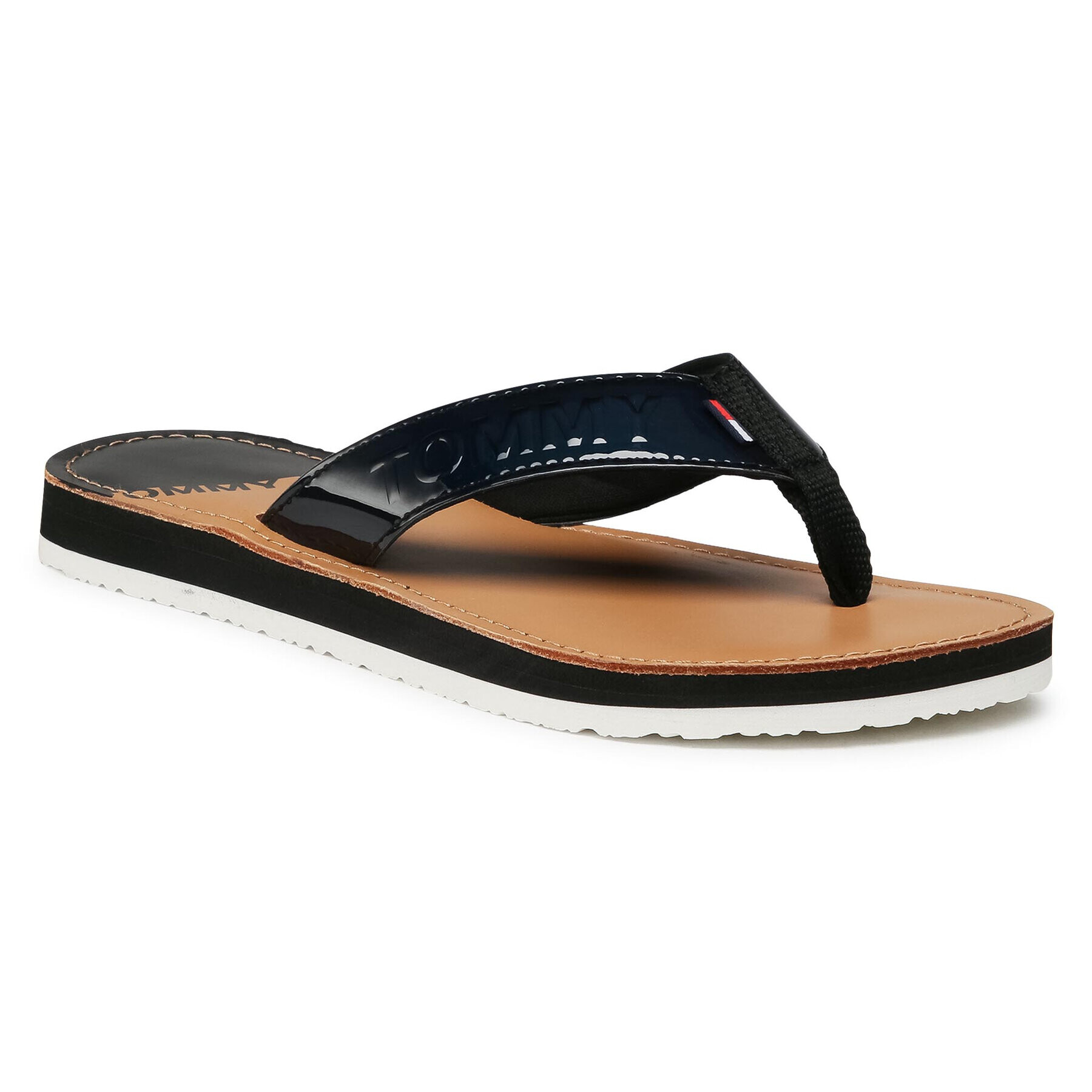 Tommy Jeans Žabky Iridescent Beach Sandal EN0EN01298 Čierna - Pepit.sk