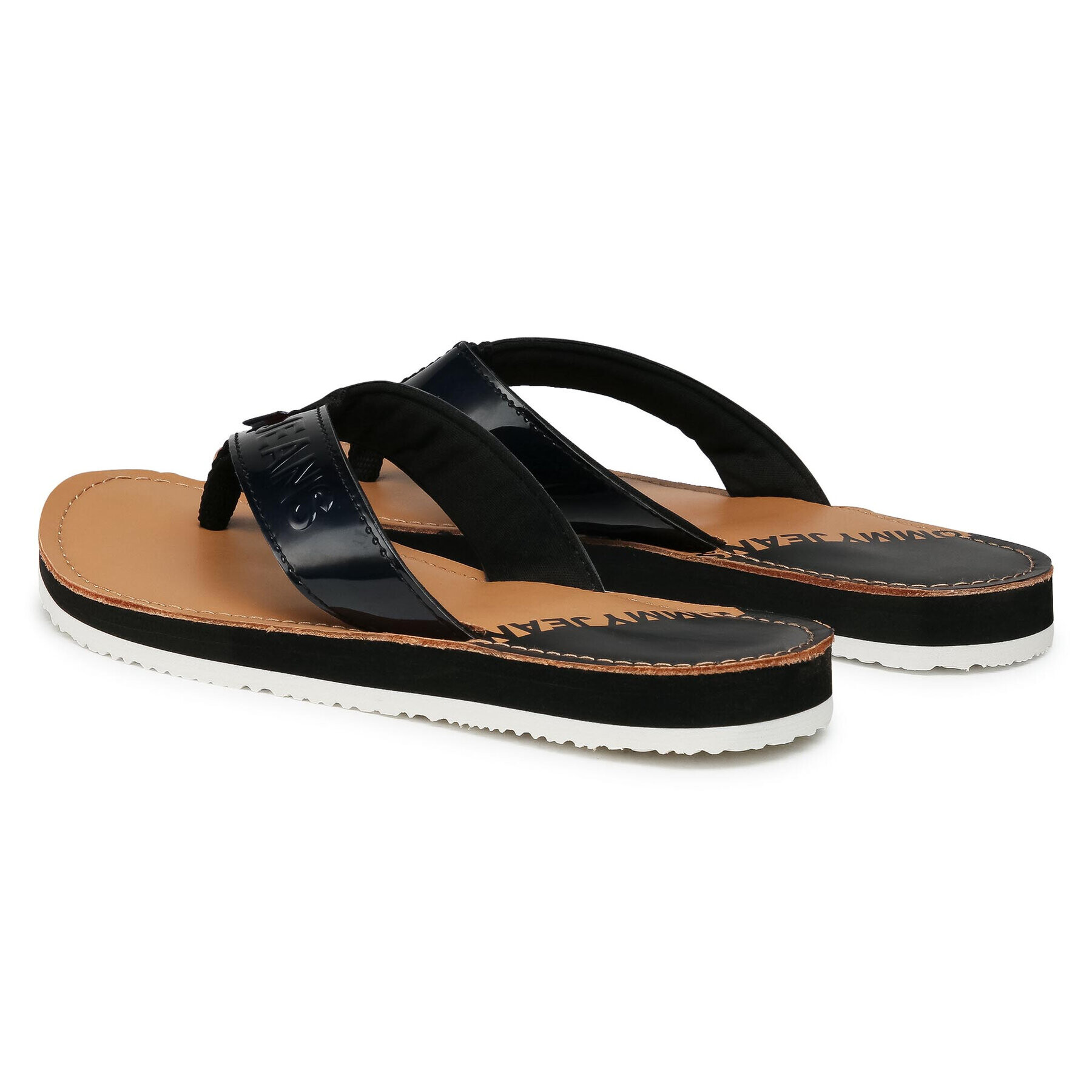 Tommy Jeans Žabky Iridescent Beach Sandal EN0EN01298 Čierna - Pepit.sk