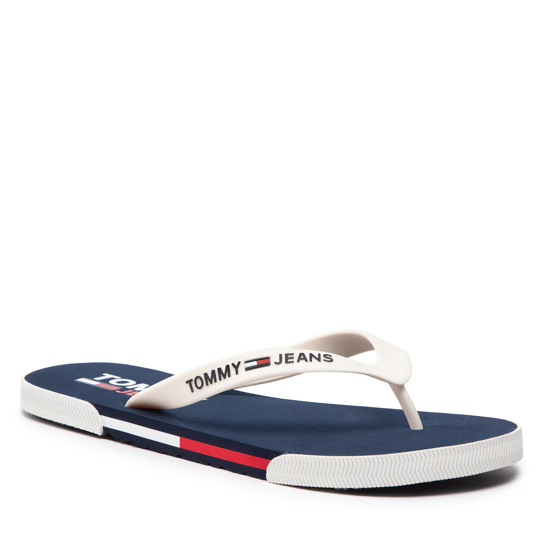 Tommy Jeans Žabky Mens Flag Beach Sandal EM0EM01032 Biela - Pepit.sk