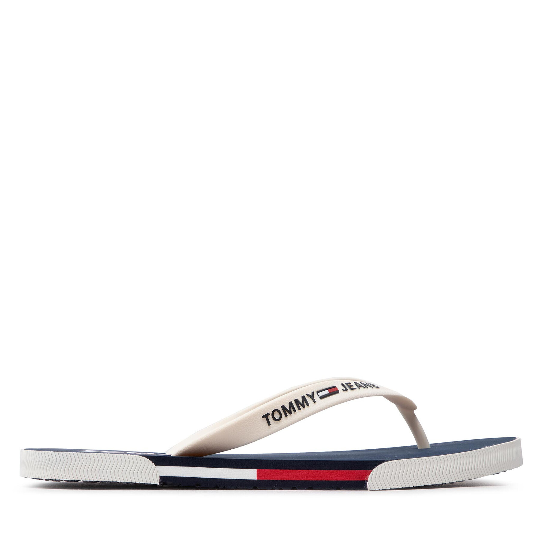 Tommy Jeans Žabky Mens Flag Beach Sandal EM0EM01032 Biela - Pepit.sk