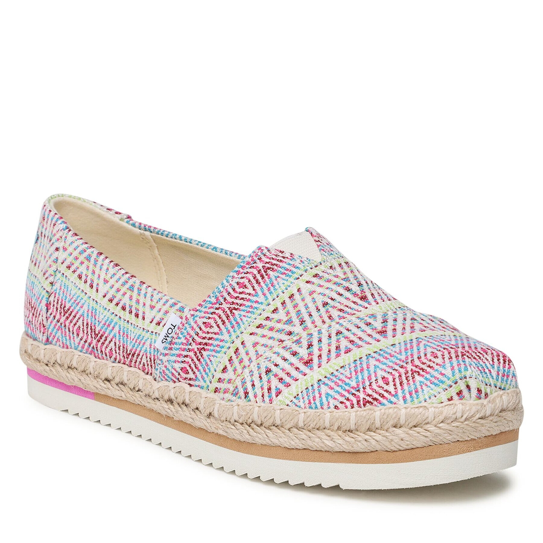 Toms Espadrilky Alpargata Platform Rope 10019810 Farebná - Pepit.sk