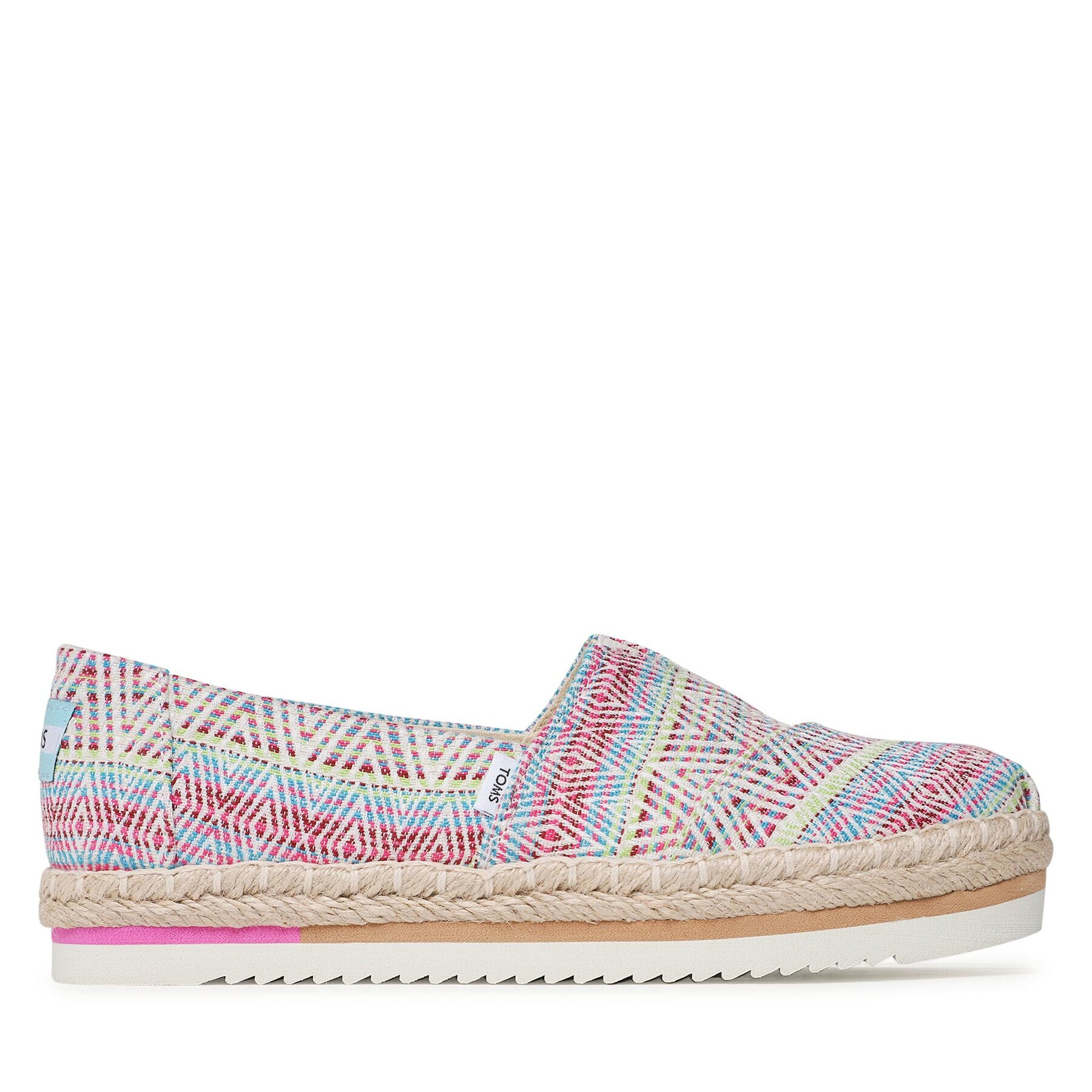 Toms Espadrilky Alpargata Platform Rope 10019810 Farebná - Pepit.sk