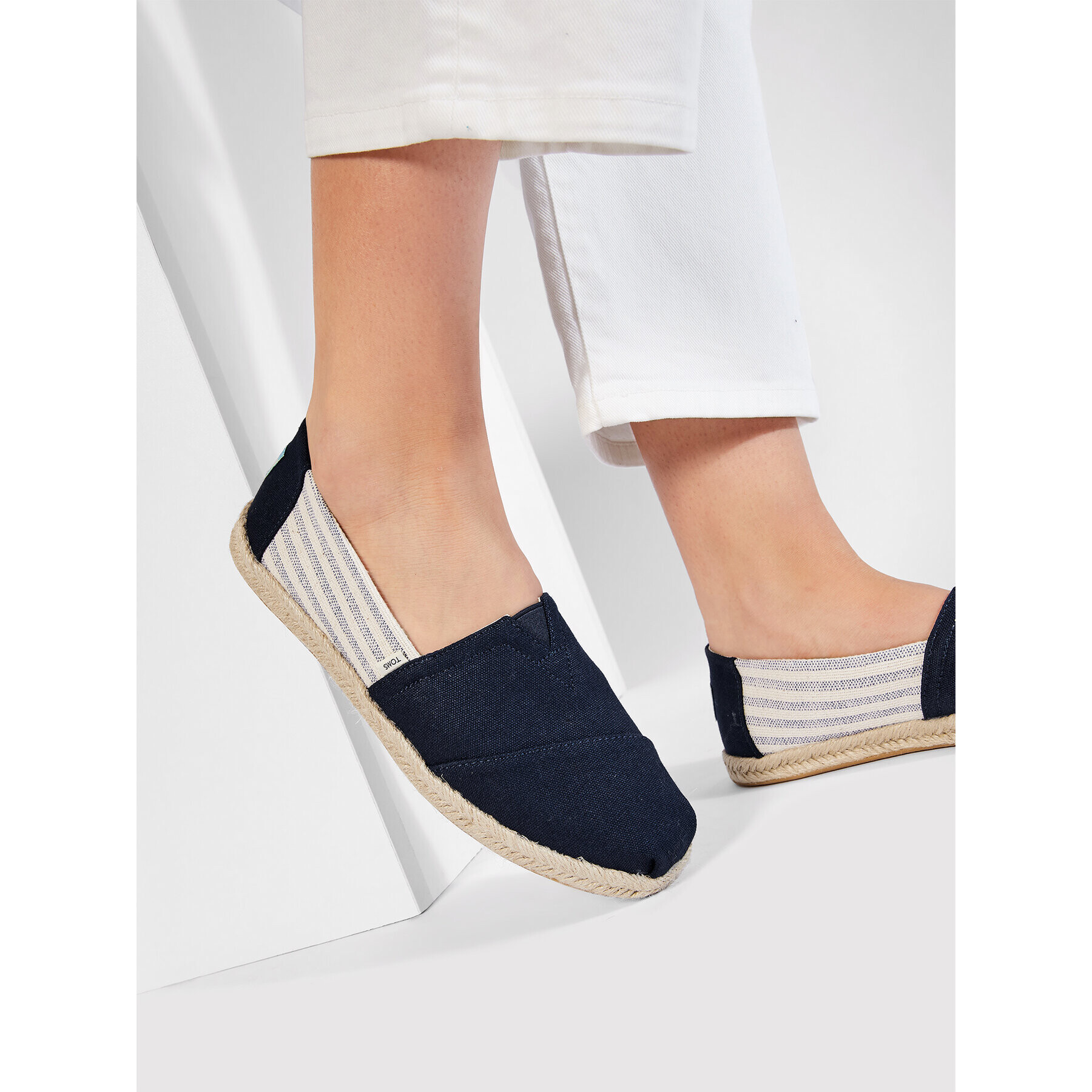 Toms Espadrilky Alpargata Rope 10016268 Tmavomodrá - Pepit.sk