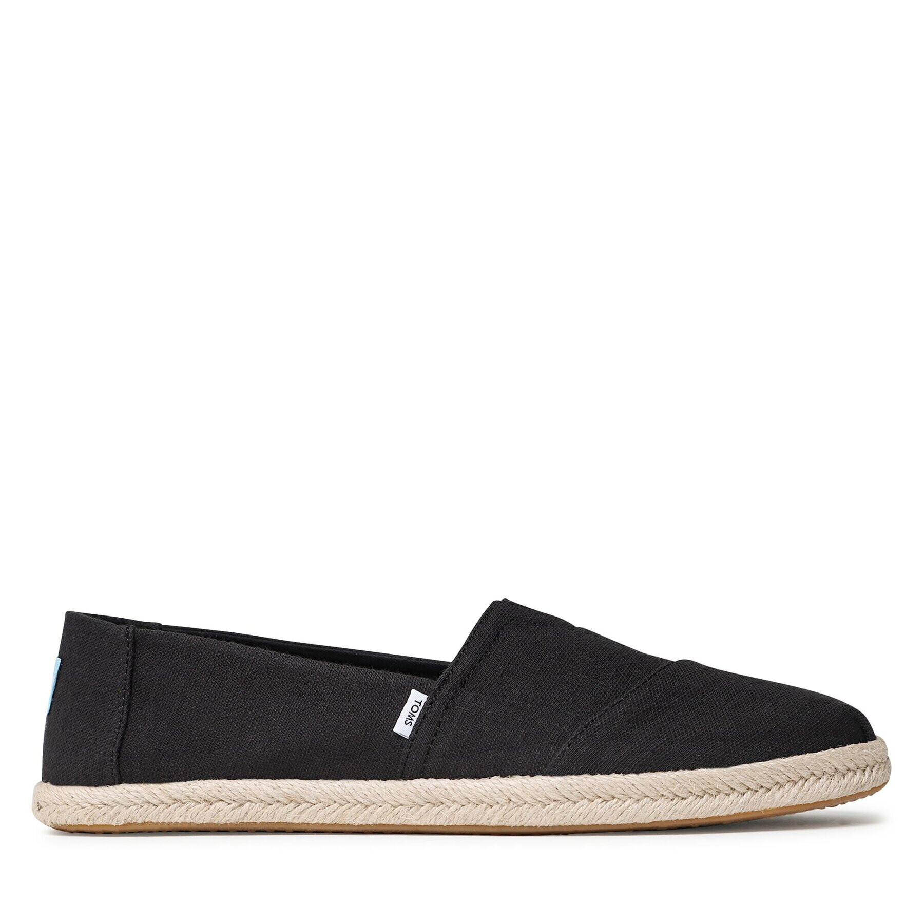 Toms Espadrilky Alpargata Rope 10019670 Čierna - Pepit.sk