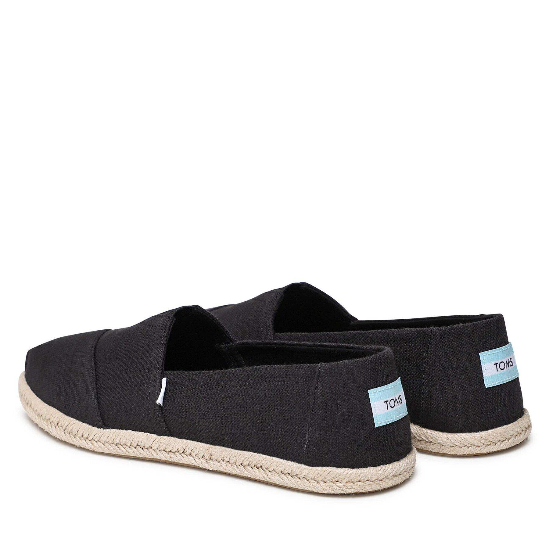 Toms Espadrilky Alpargata Rope 10019670 Čierna - Pepit.sk