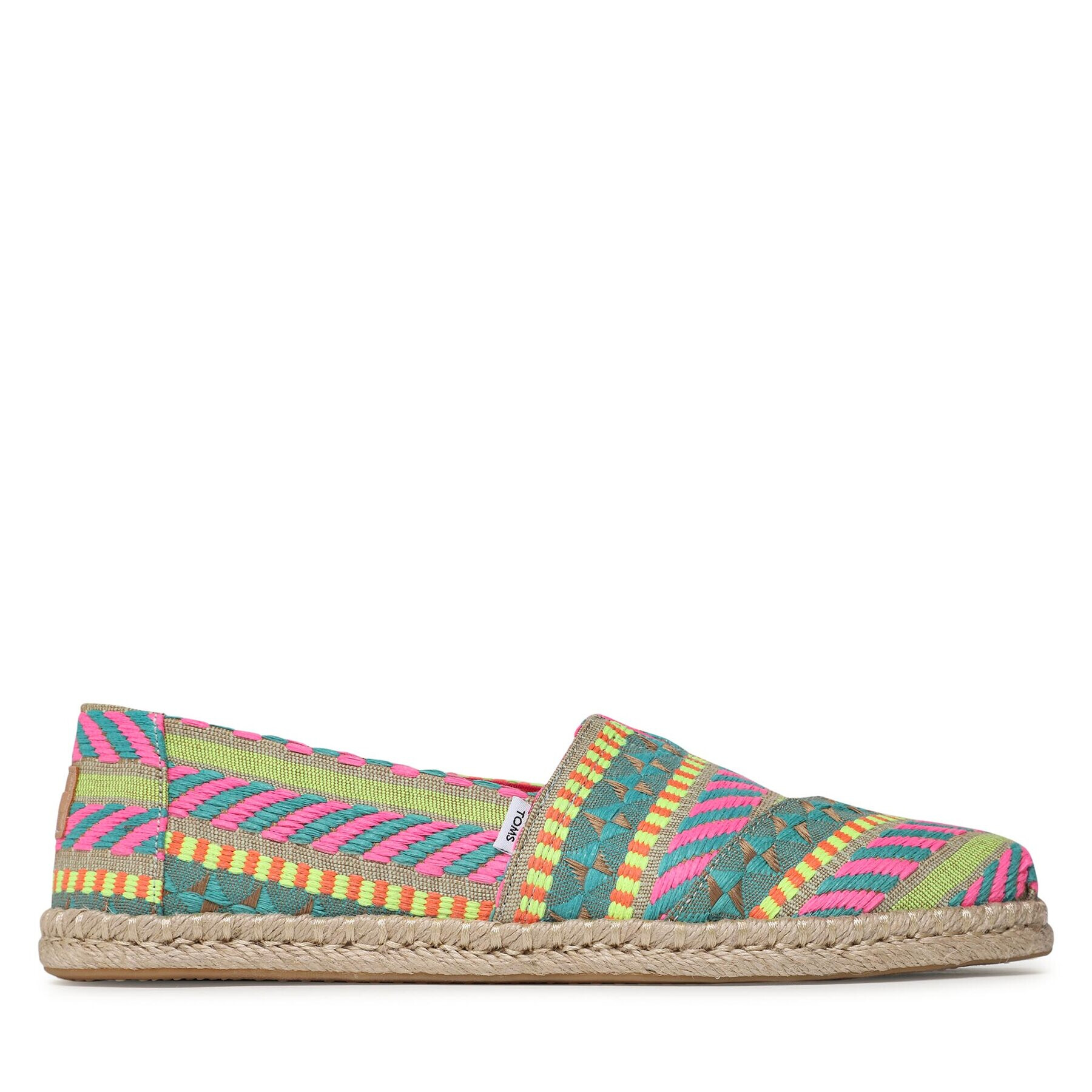 Toms Espadrilky Alpargata Rope 10019671 Zelená - Pepit.sk