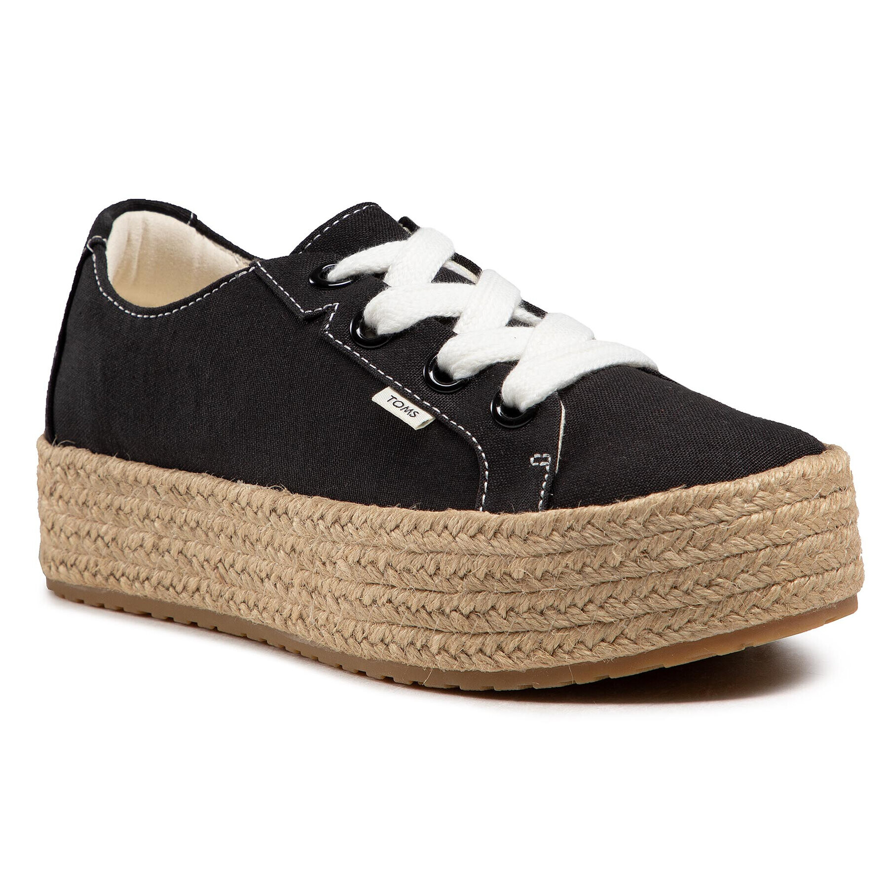 Toms Espadrilky Cassiah 10016303 Čierna - Pepit.sk