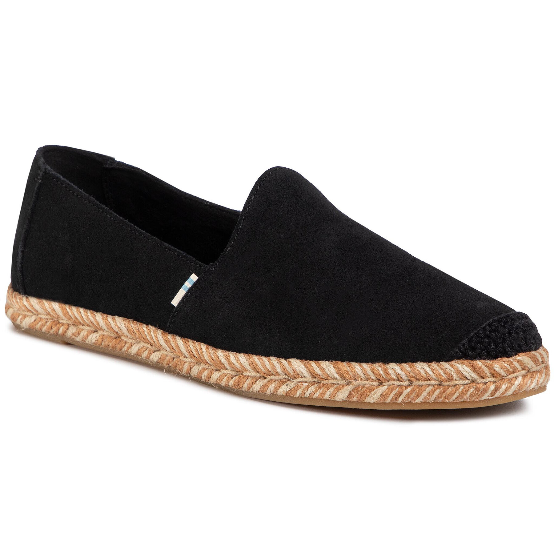 Toms Espadrilky Pismo 10015015 Čierna - Pepit.sk