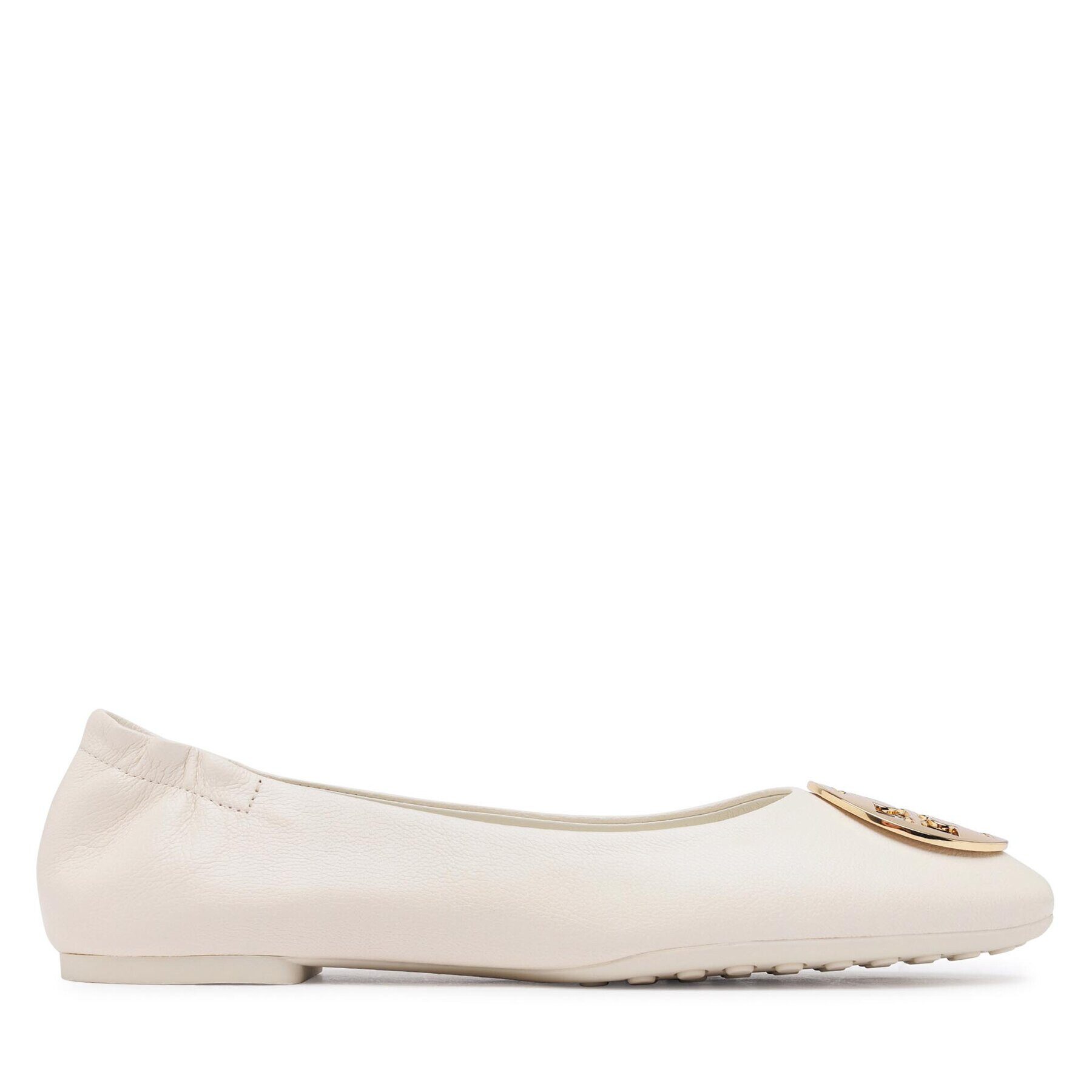 Tory Burch Baleríny Claire Ballet 147379 Écru - Pepit.sk