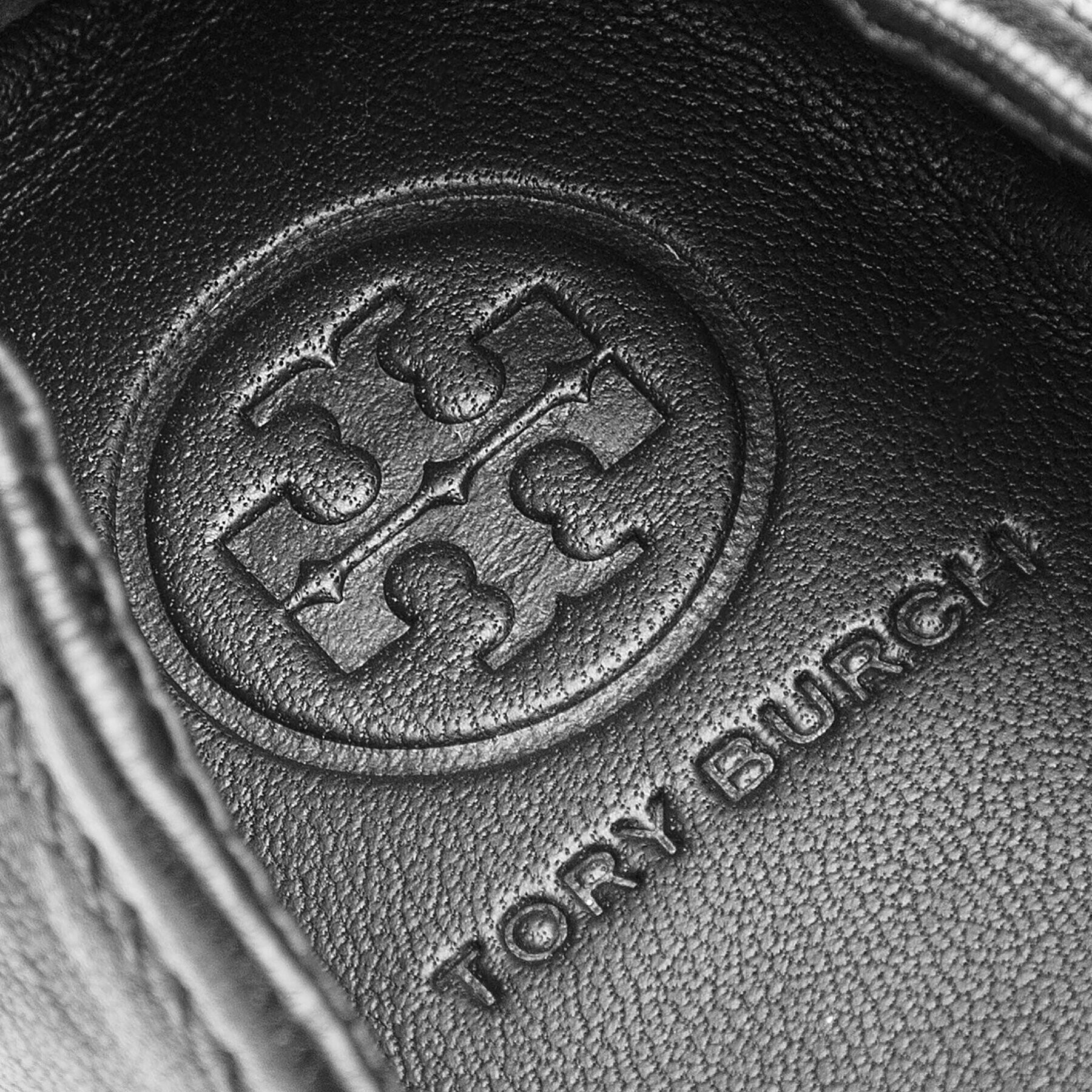 Tory Burch Baleríny Minnie Travel Ballet With Logo 49350 Čierna - Pepit.sk