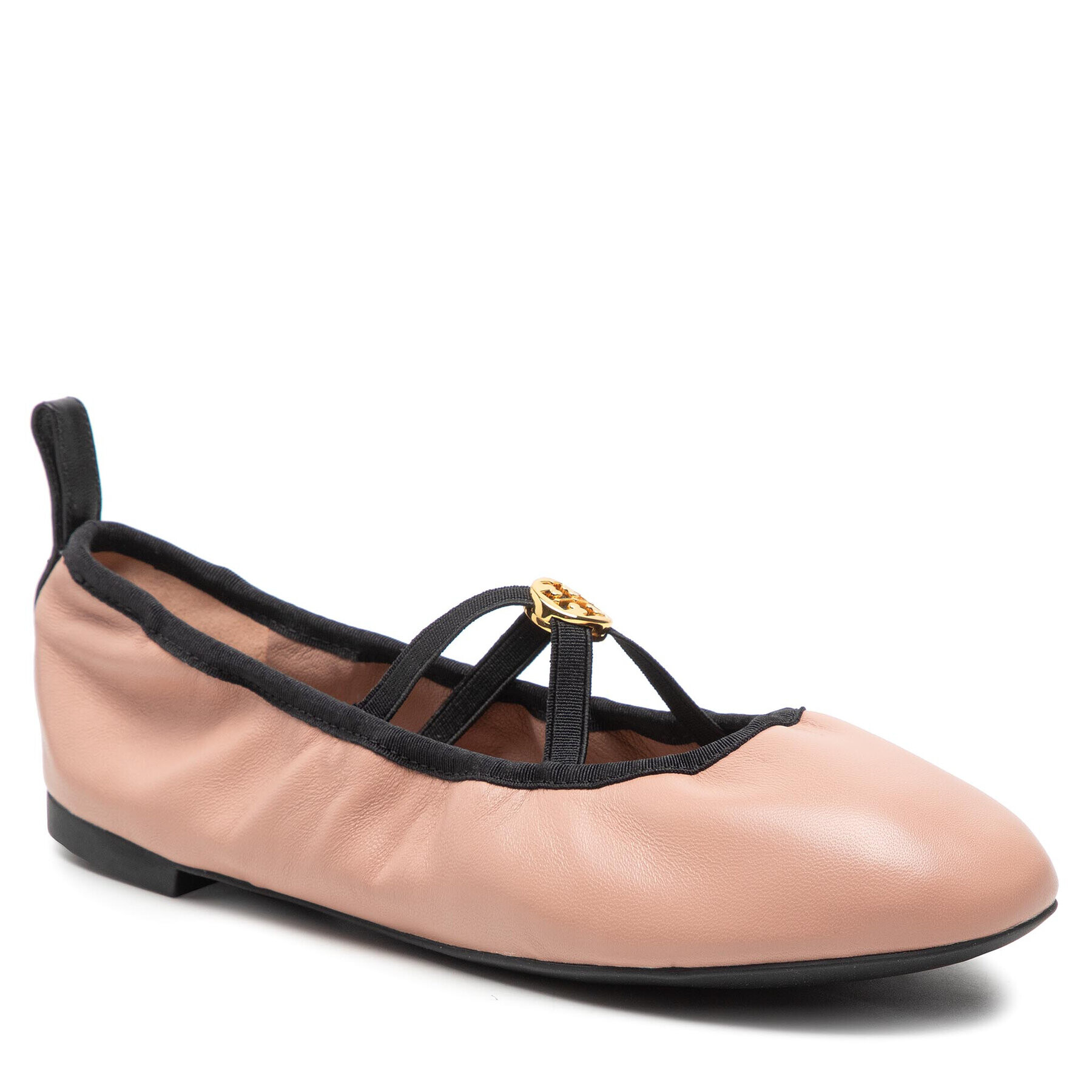 Tory Burch Baleríny Soft Scrunch Ballet 88884 Ružová - Pepit.sk