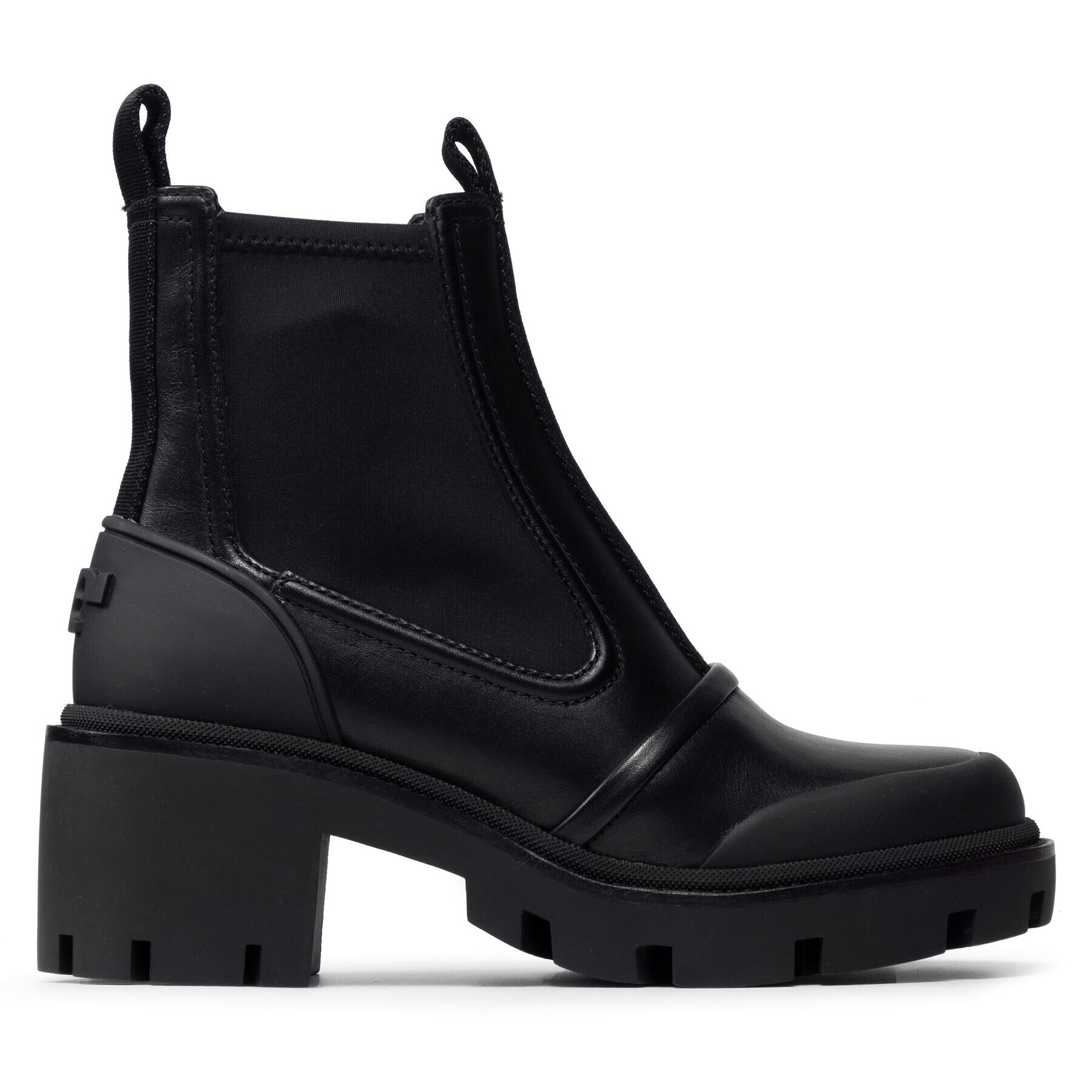 Tory Burch Členková obuv Chelsea Lug Ankle Boot 83900 Čierna - Pepit.sk