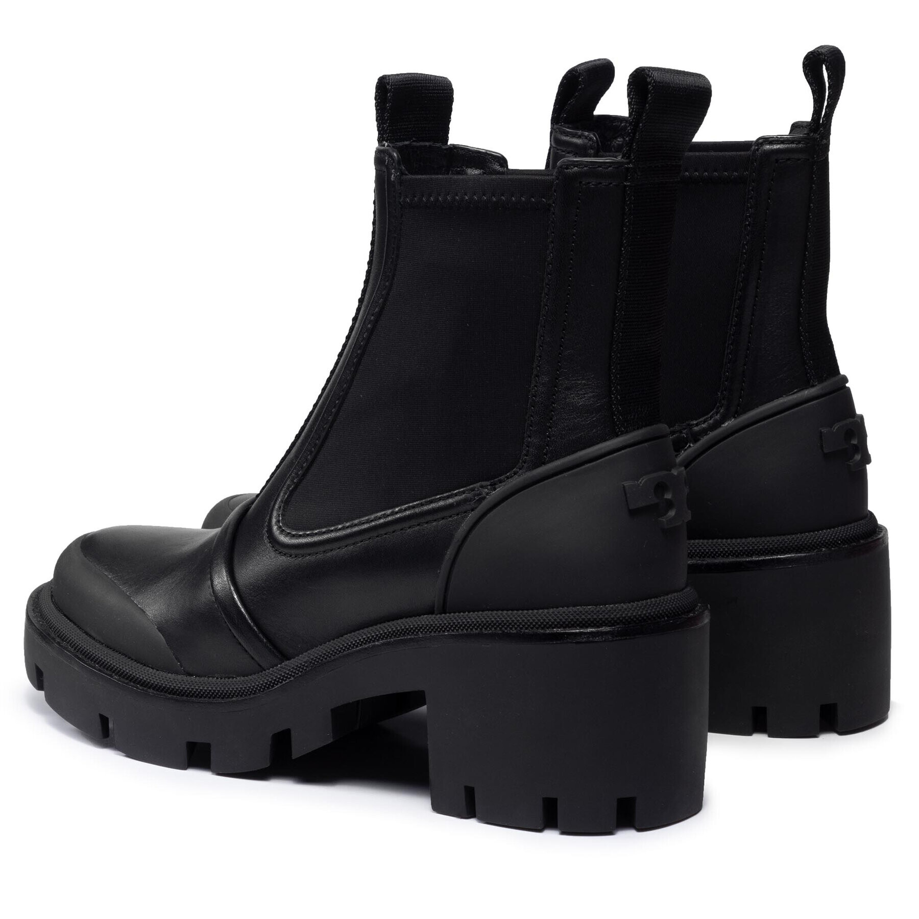 Tory Burch Členková obuv Chelsea Lug Ankle Boot 83900 Čierna - Pepit.sk