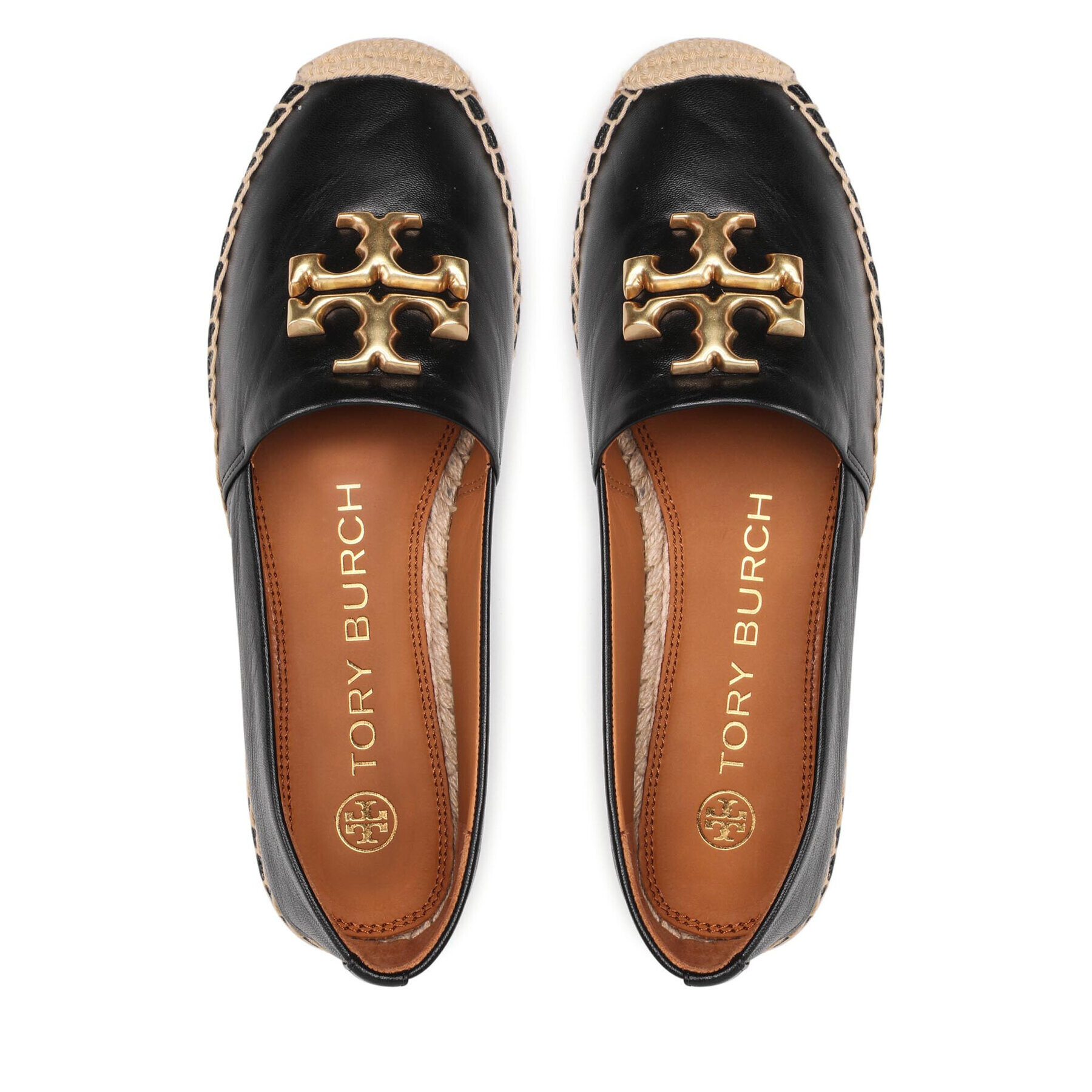 Tory Burch Espadrilky Eleanor Espadrille 86567 Čierna - Pepit.sk