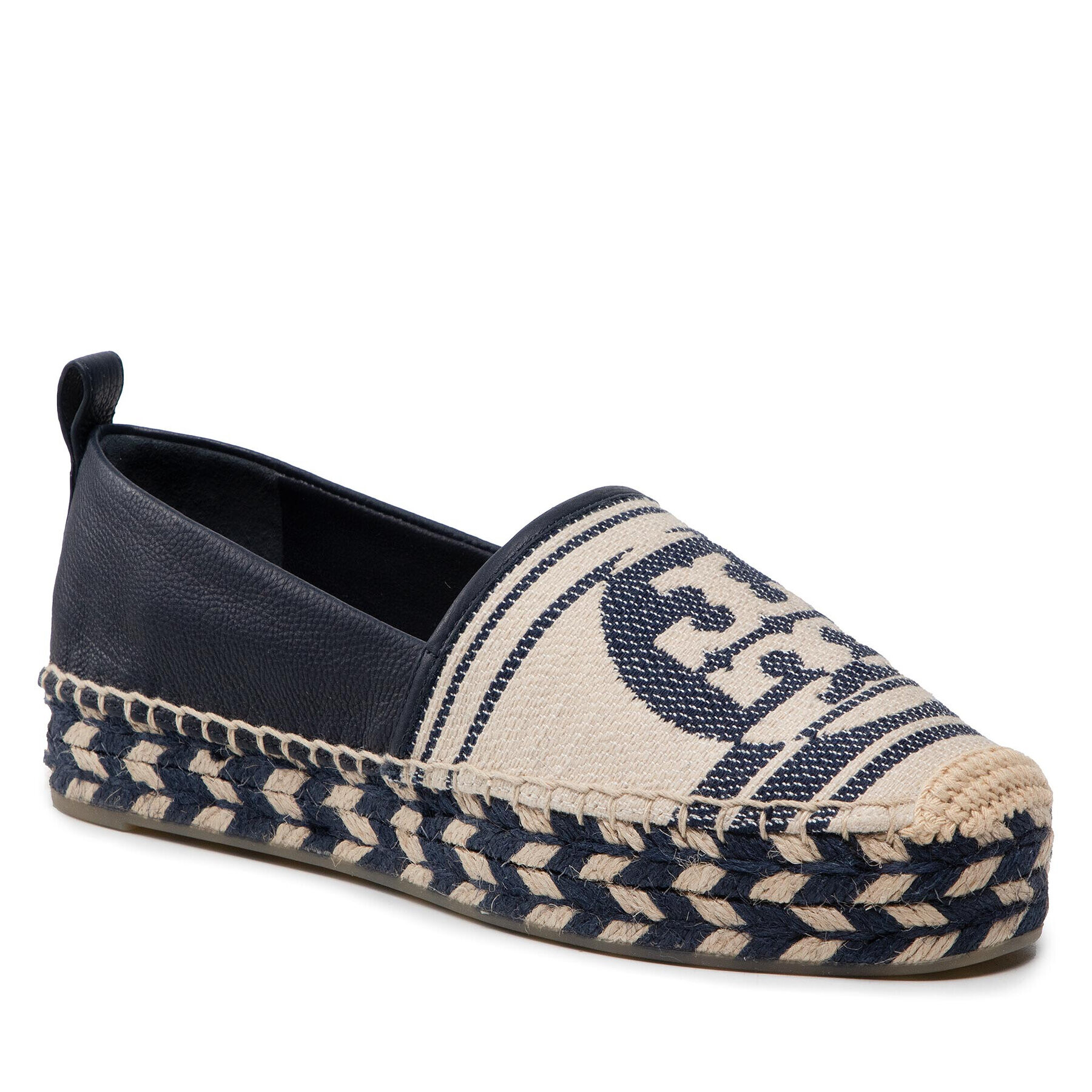 Tory Burch Espadrilky Espadrille 89414 Tmavomodrá - Pepit.sk