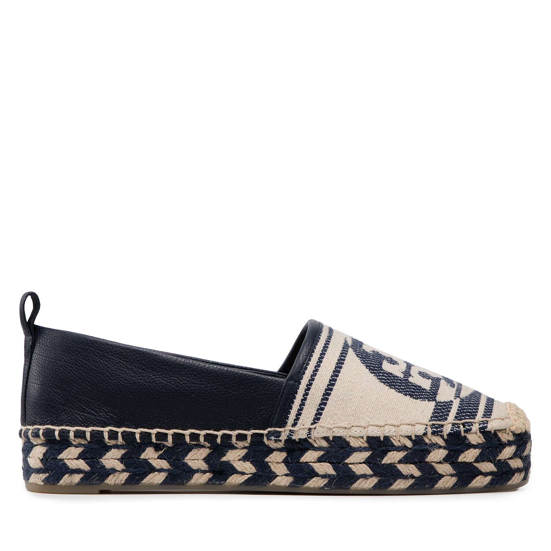 Tory Burch Espadrilky Espadrille 89414 Tmavomodrá - Pepit.sk