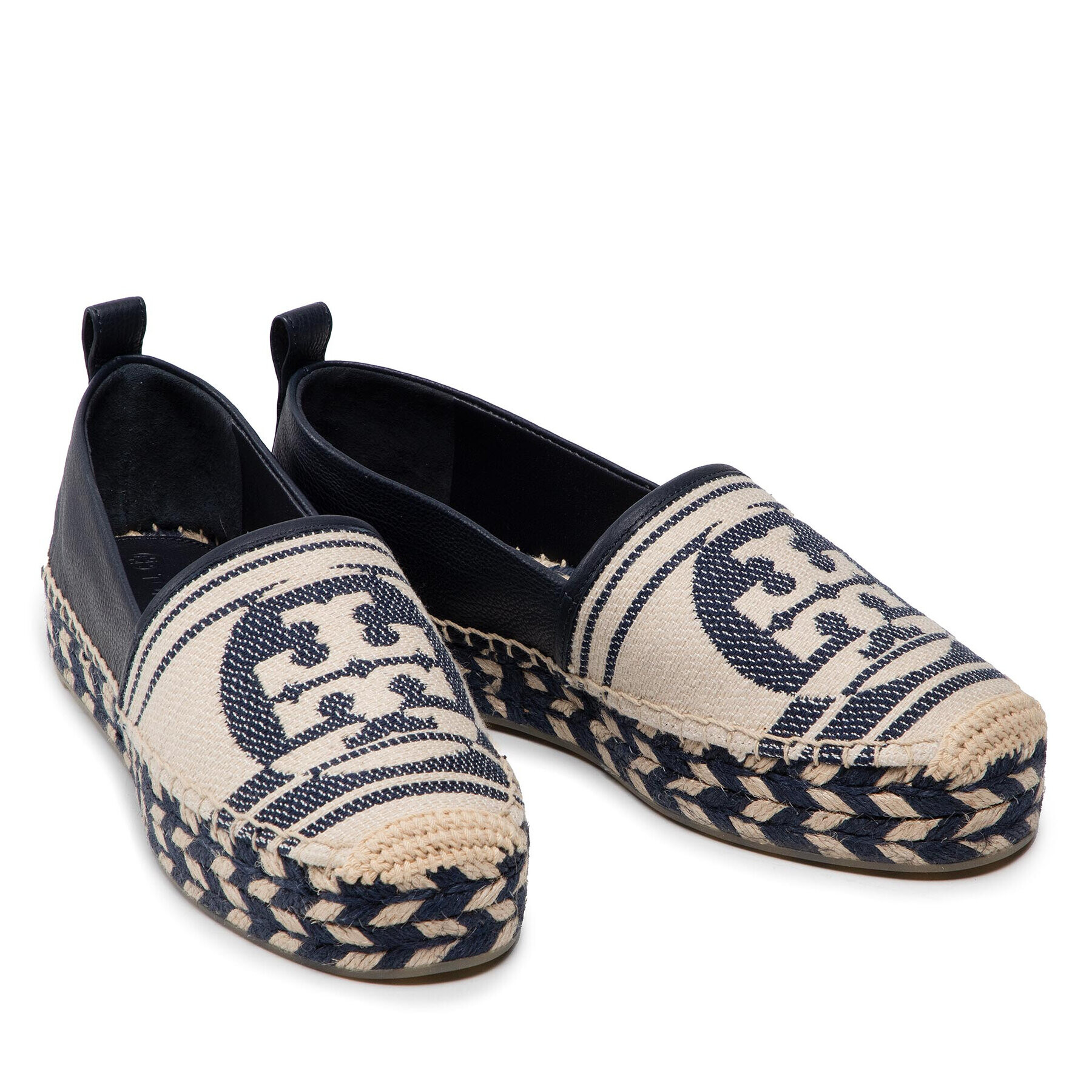 Tory Burch Espadrilky Espadrille 89414 Tmavomodrá - Pepit.sk