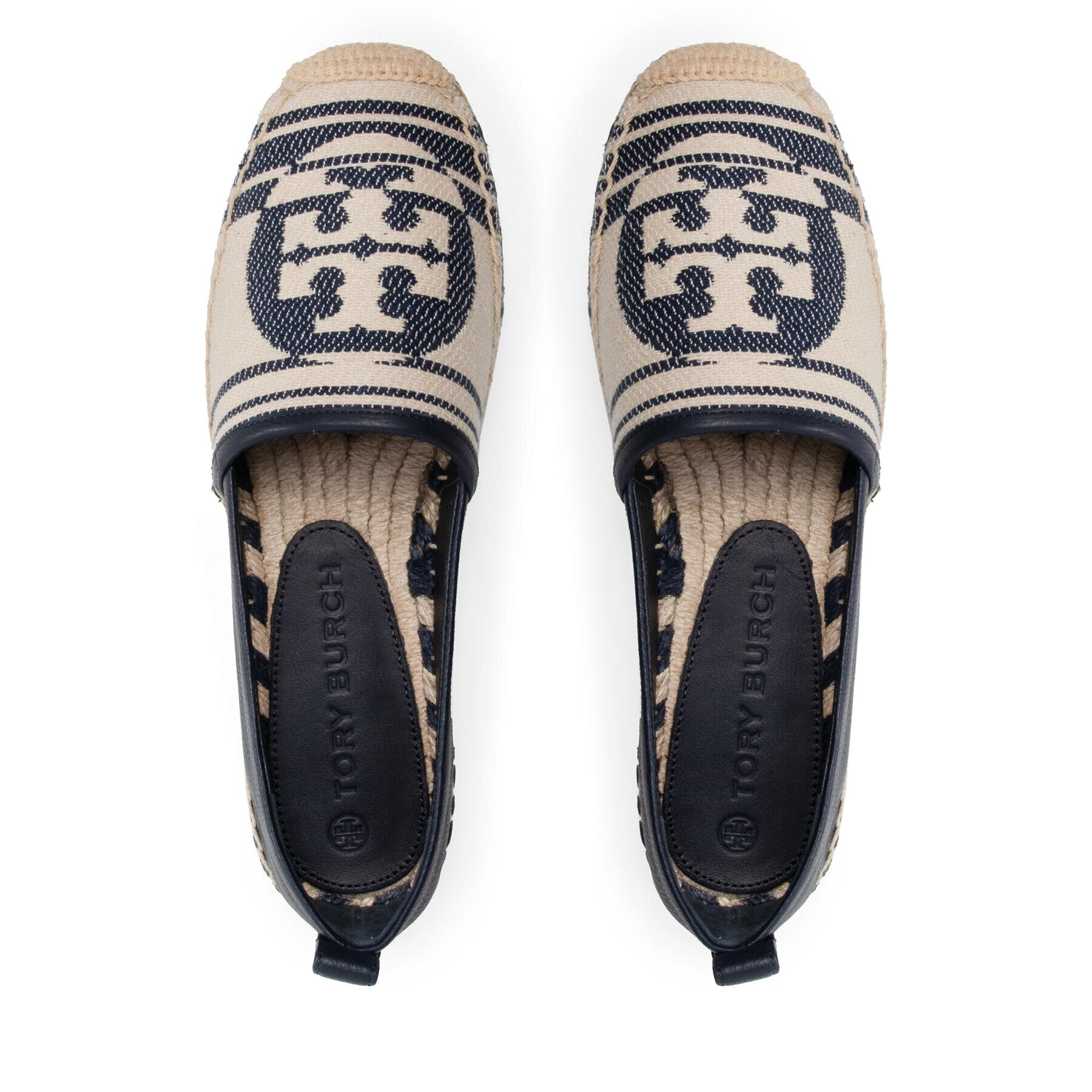 Tory Burch Espadrilky Espadrille 89414 Tmavomodrá - Pepit.sk