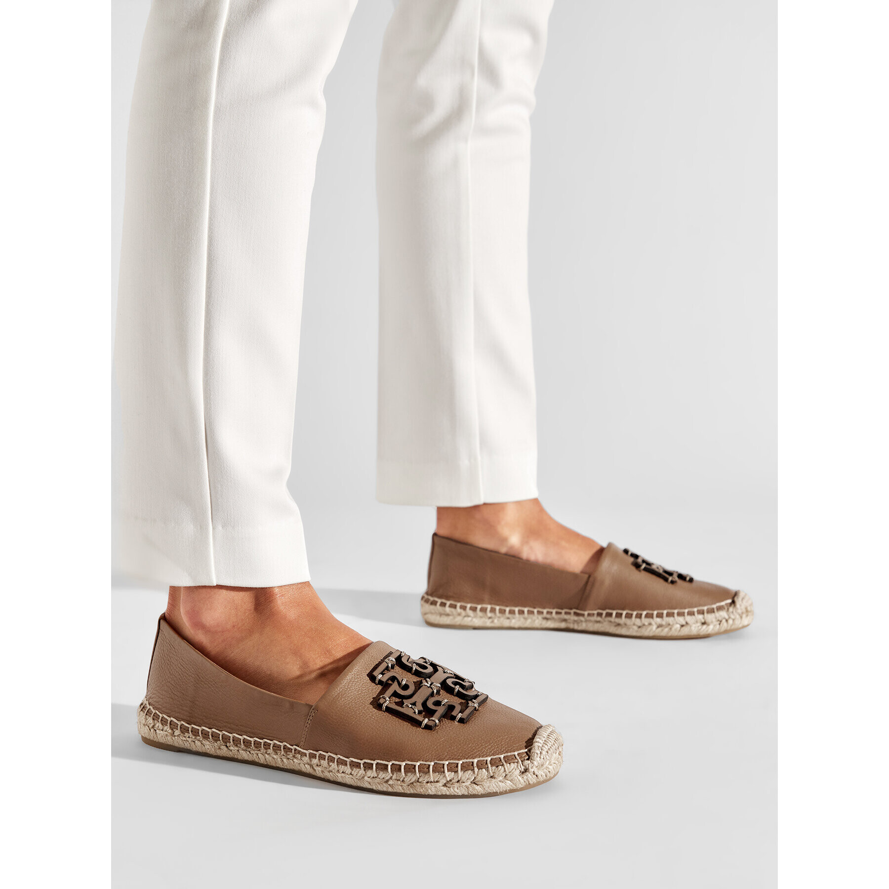 Tory Burch Espadrilky Ines Espadrile 88767 Hnedá - Pepit.sk