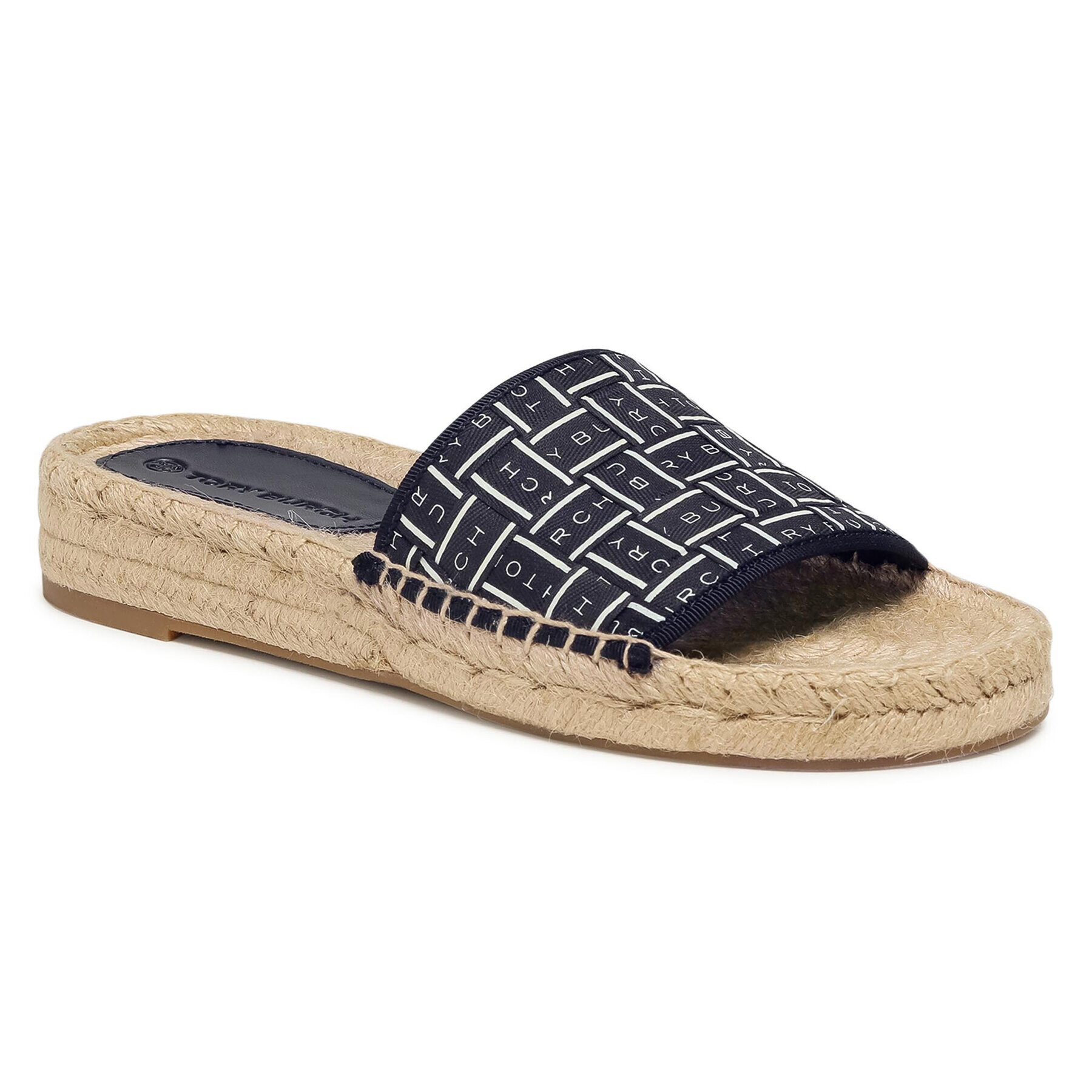 Tory Burch Espadrilky Tory Ribbon Espadrille Slide 80919 Tmavomodrá - Pepit.sk