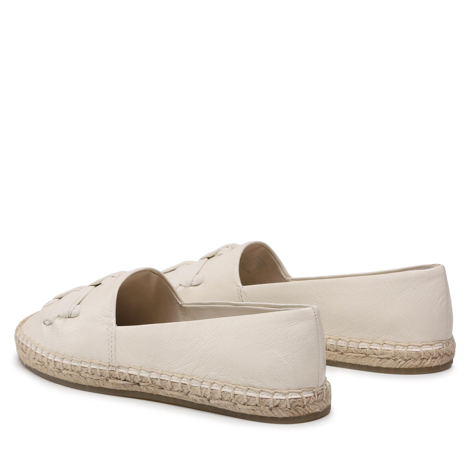 Tory Burch Espadrilky Woven Doublet Aline Espadrille Leather 144042 Béžová - Pepit.sk