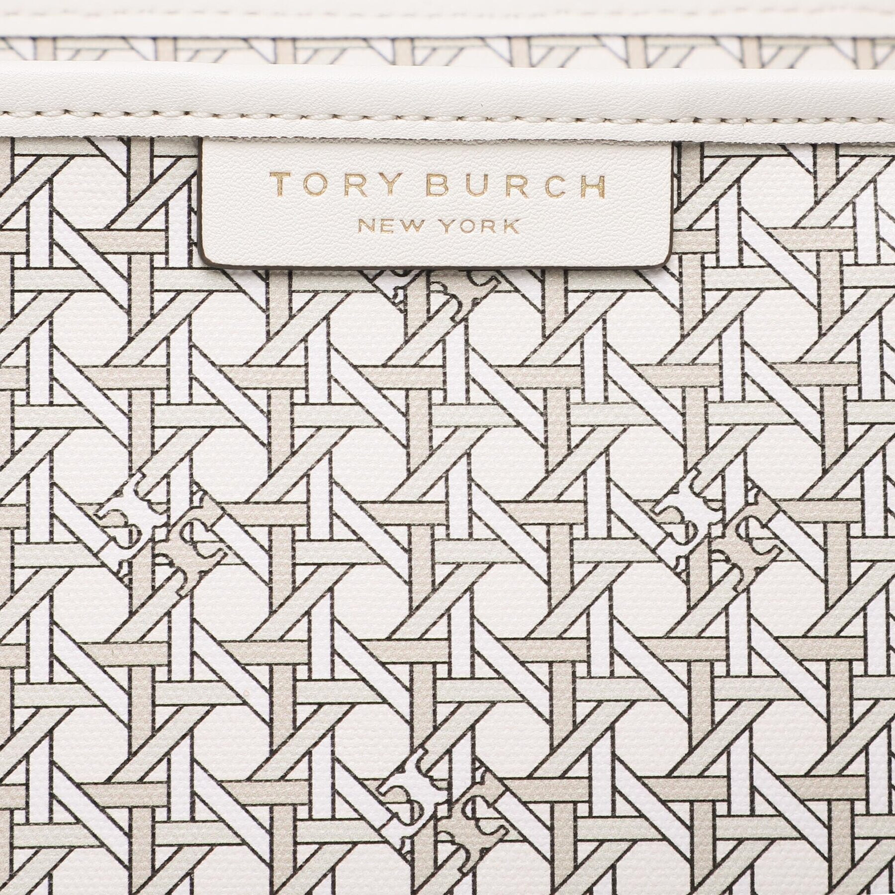 Tory Burch Kabelka Basketweave Tote 145634 Béžová - Pepit.sk