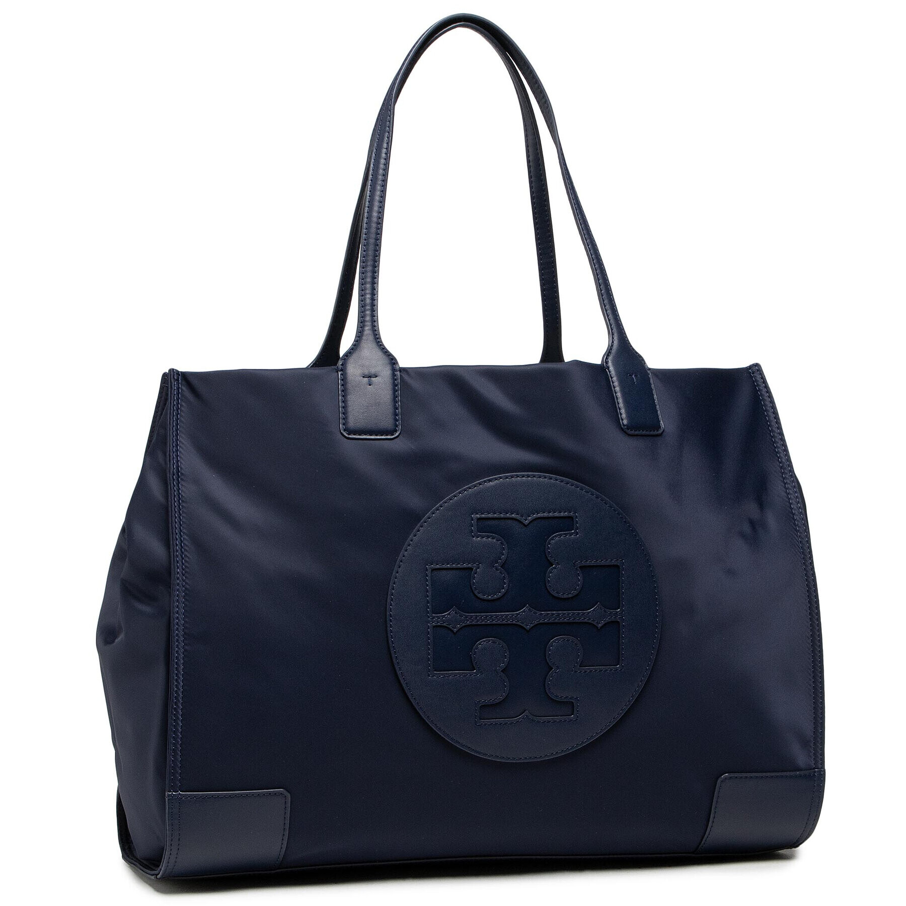 Tory Burch Kabelka Ella Tote 80479 Tmavomodrá - Pepit.sk