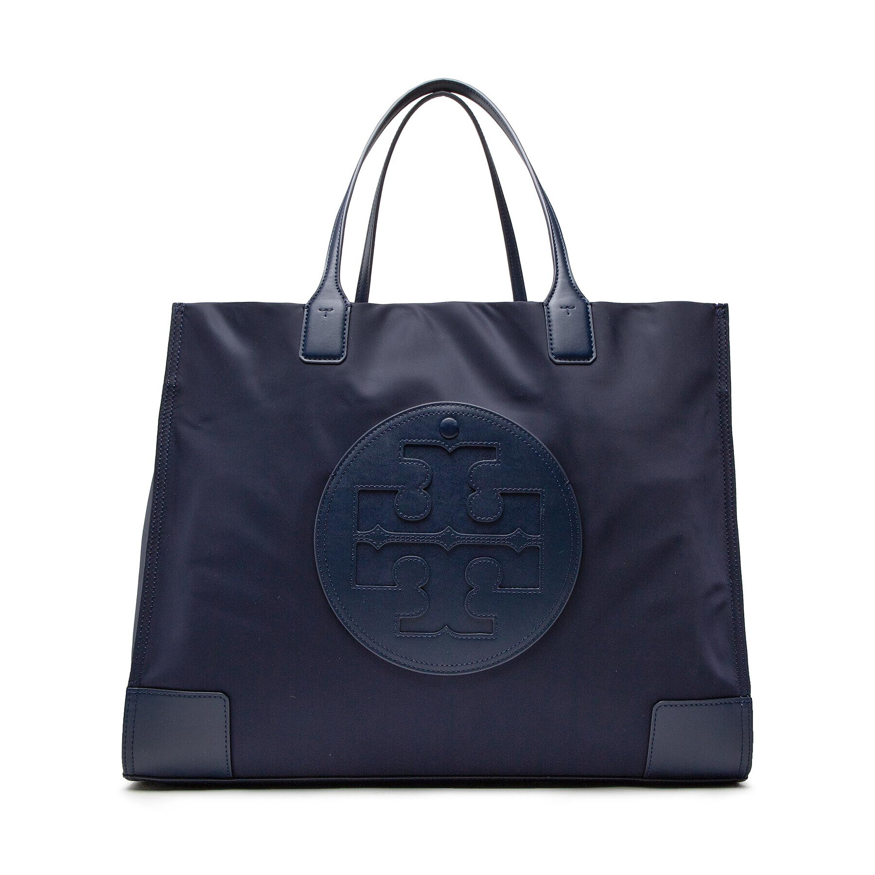 Tory Burch Kabelka Ella Tote 87116 Tmavomodrá - Pepit.sk