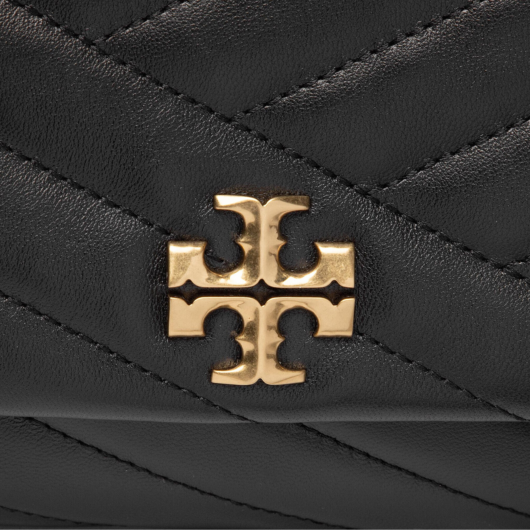 Tory Burch Kabelka Kira Chevron Mini Bag 90460 Čierna - Pepit.sk