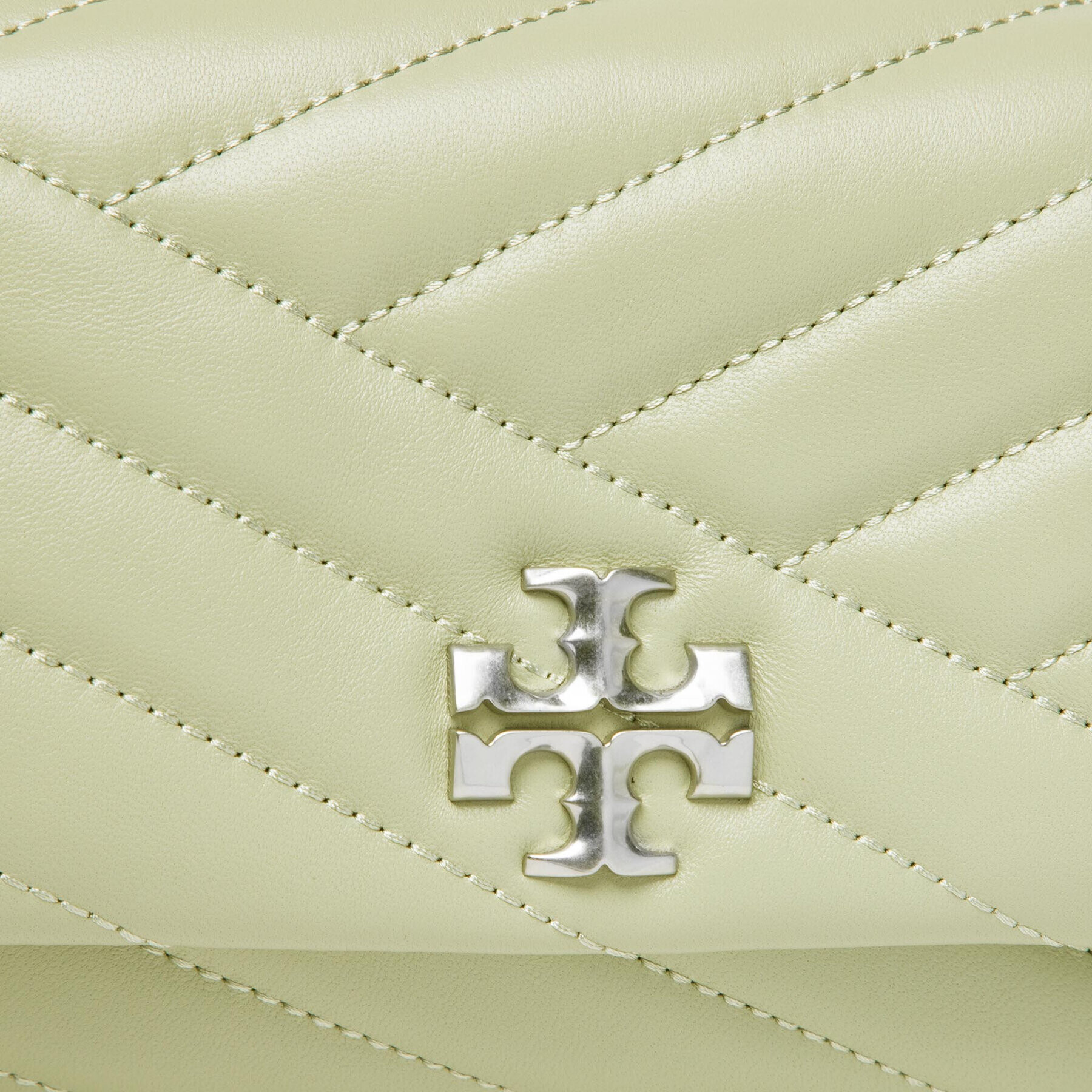 Tory Burch Kabelka Kira Chevron Mini Bag 90460 Zelená - Pepit.sk