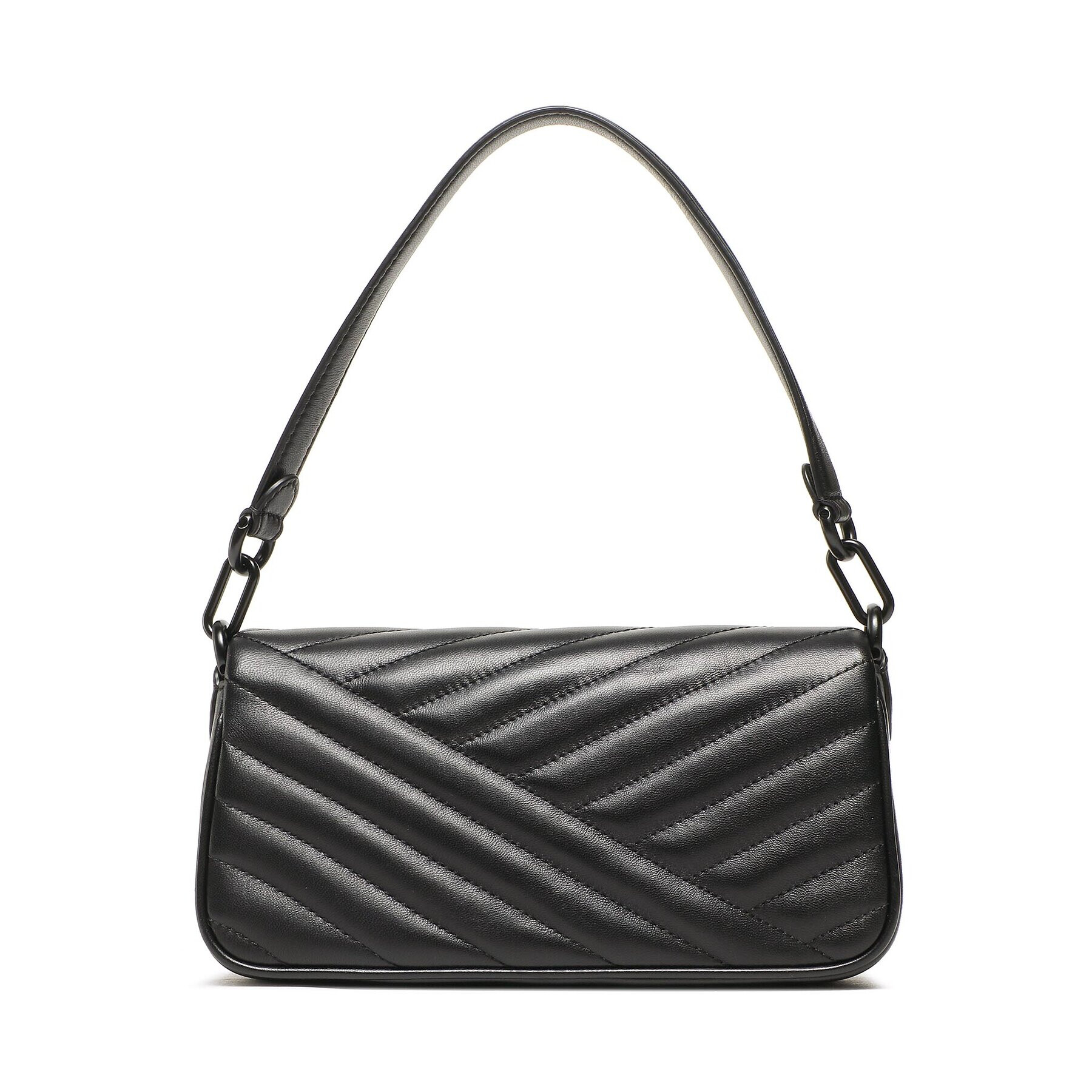 Tory Burch Kabelka Kira Chevron Powder 90457 Čierna - Pepit.sk