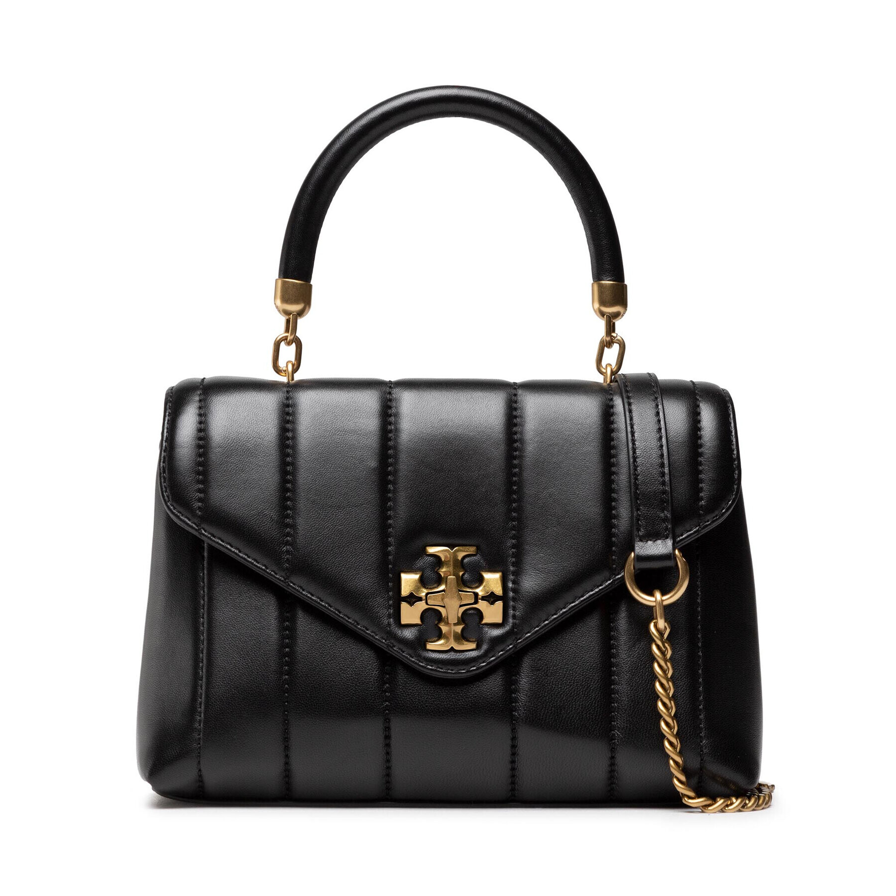 Tory Burch Kabelka Kira Small Top 83943 Čierna - Pepit.sk